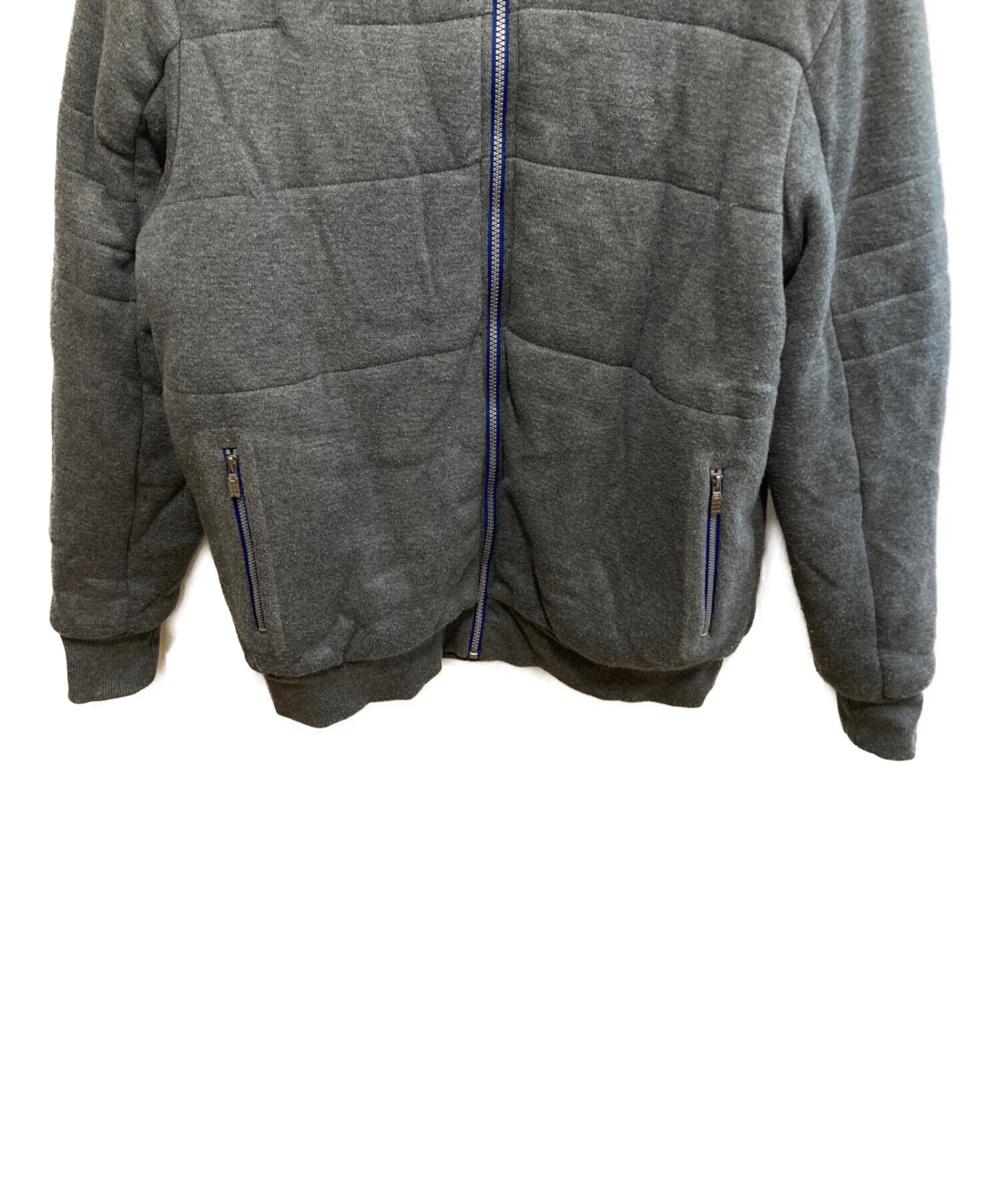 中古・古着通販】HUGO BOSS (ヒューゴ ボス) 中綿ジャケット グレー 