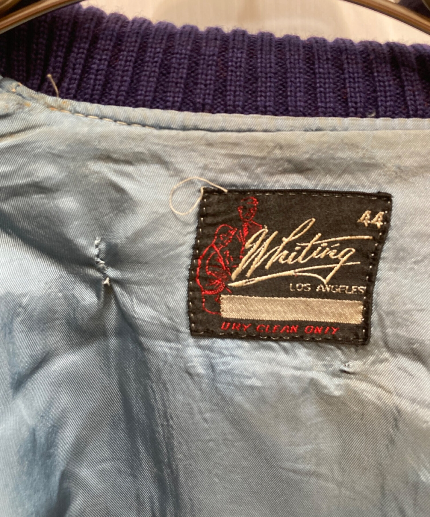 中古・古着通販】whiting (ホワイティング) スタジャン オレンジ