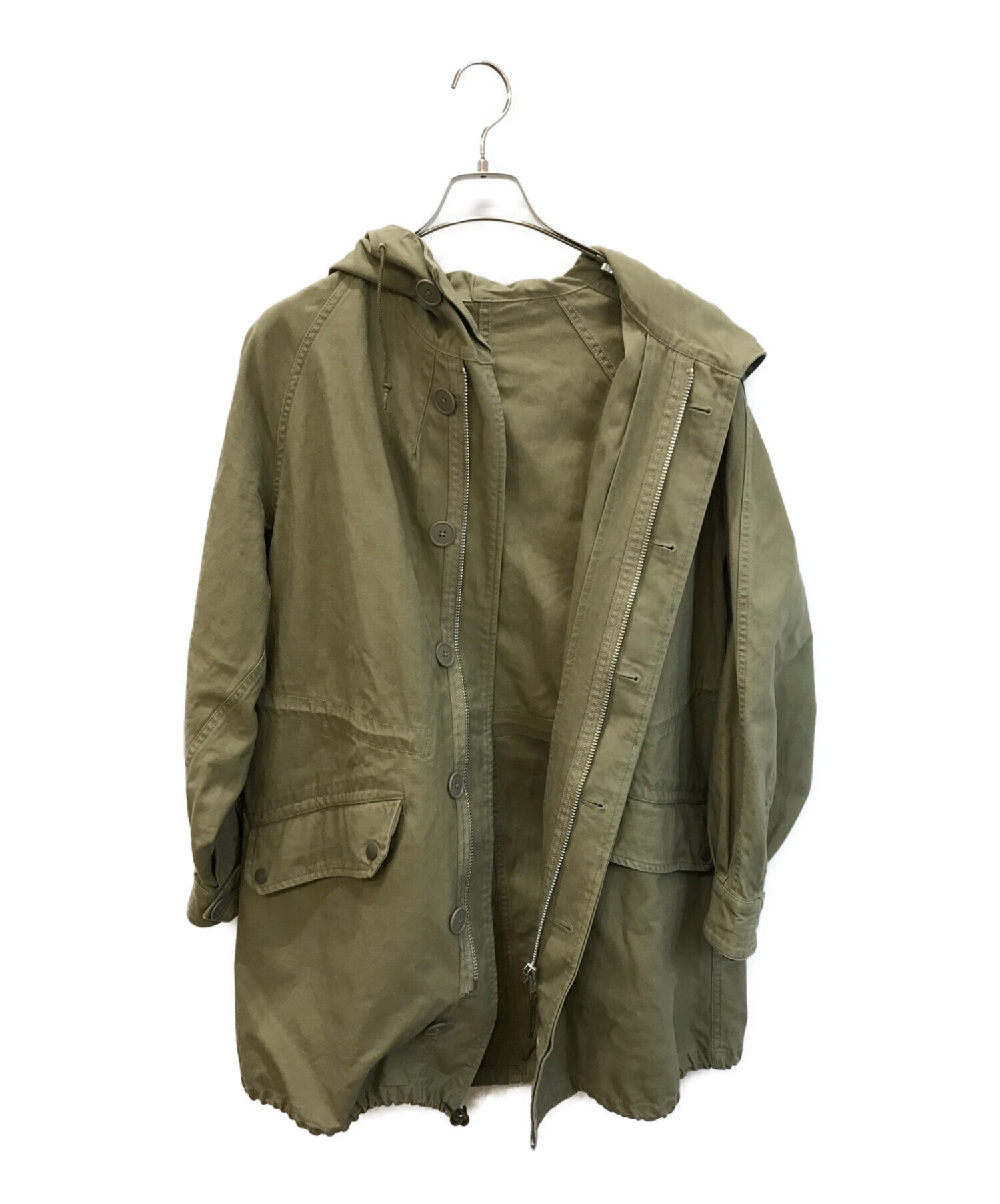 値下　新品未使用　完売　スピックアンドスパン　アーミーコートサイズ38 値下 新品未使用 完売 スピックアンドスパン アーミーコートサイズ38