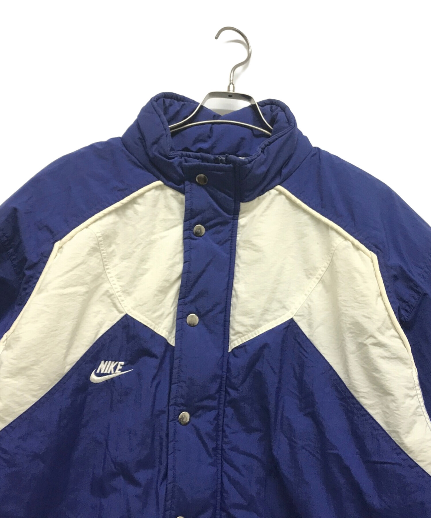 中古・古着通販】NIKE (ナイキ) 中綿ジャケット ブルー サイズ:S