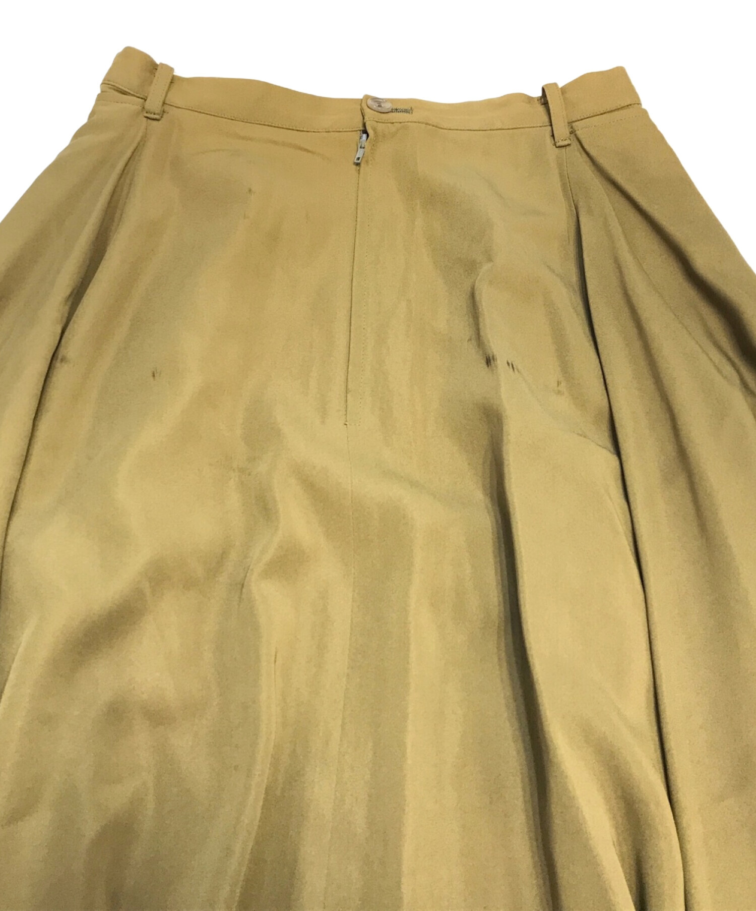 中古・古着通販】Y's (ワイズ) スカート カーキ サイズ:表記なし