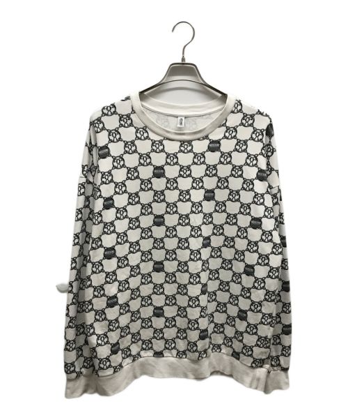 中古・古着通販】MOSCHINO (モスキーノ) スウェット ホワイト サイズ:L