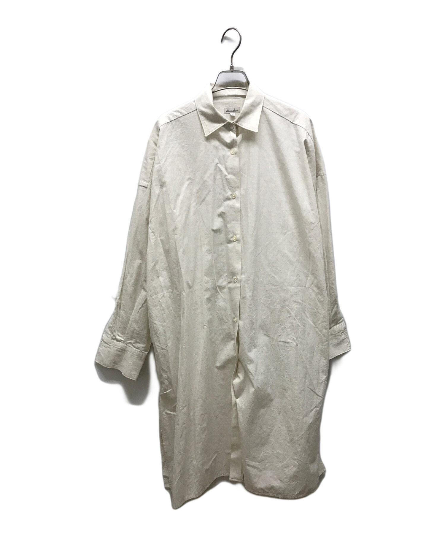 steven alan スティーブンアラン ワンピース レディース 【古着】【中古】 中古・古着通販】STEVEN ALAN (スティーブンアラン) シャツワンピース
