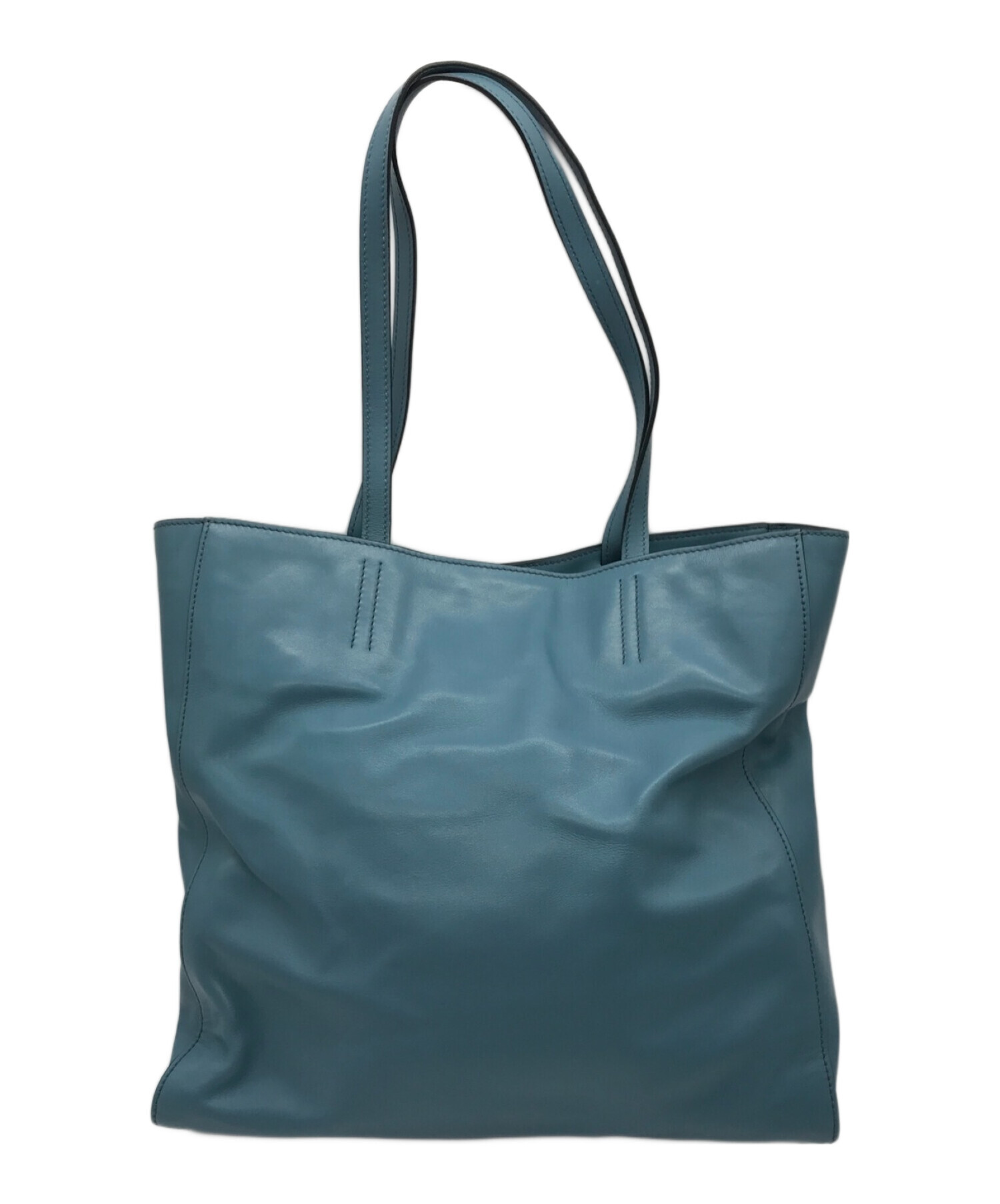 MIUMIU】ミュウミュウハンドバッグブルー