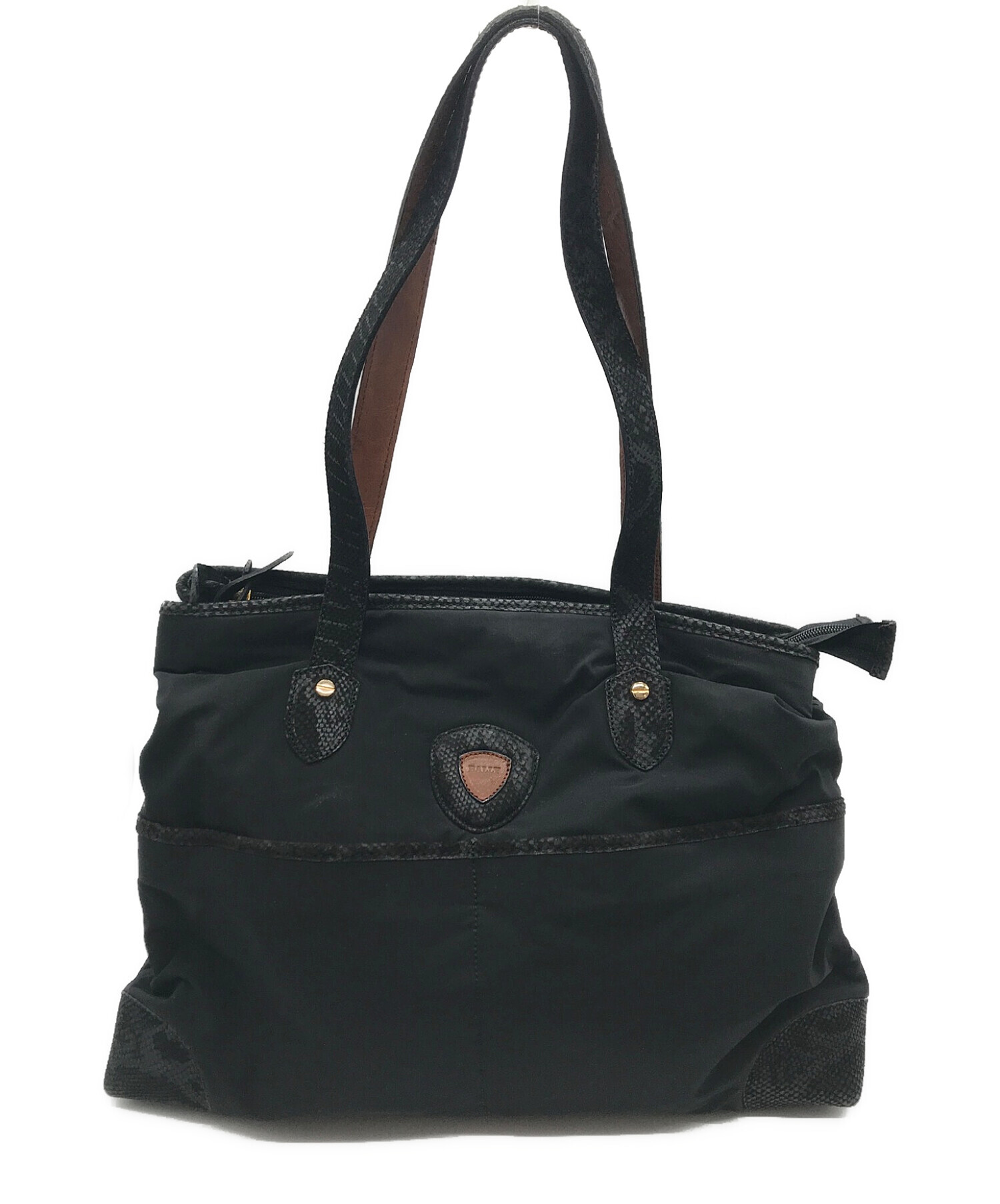 中古・古着通販】BALLY (バリー) トートバッグ ブラック｜ブランド