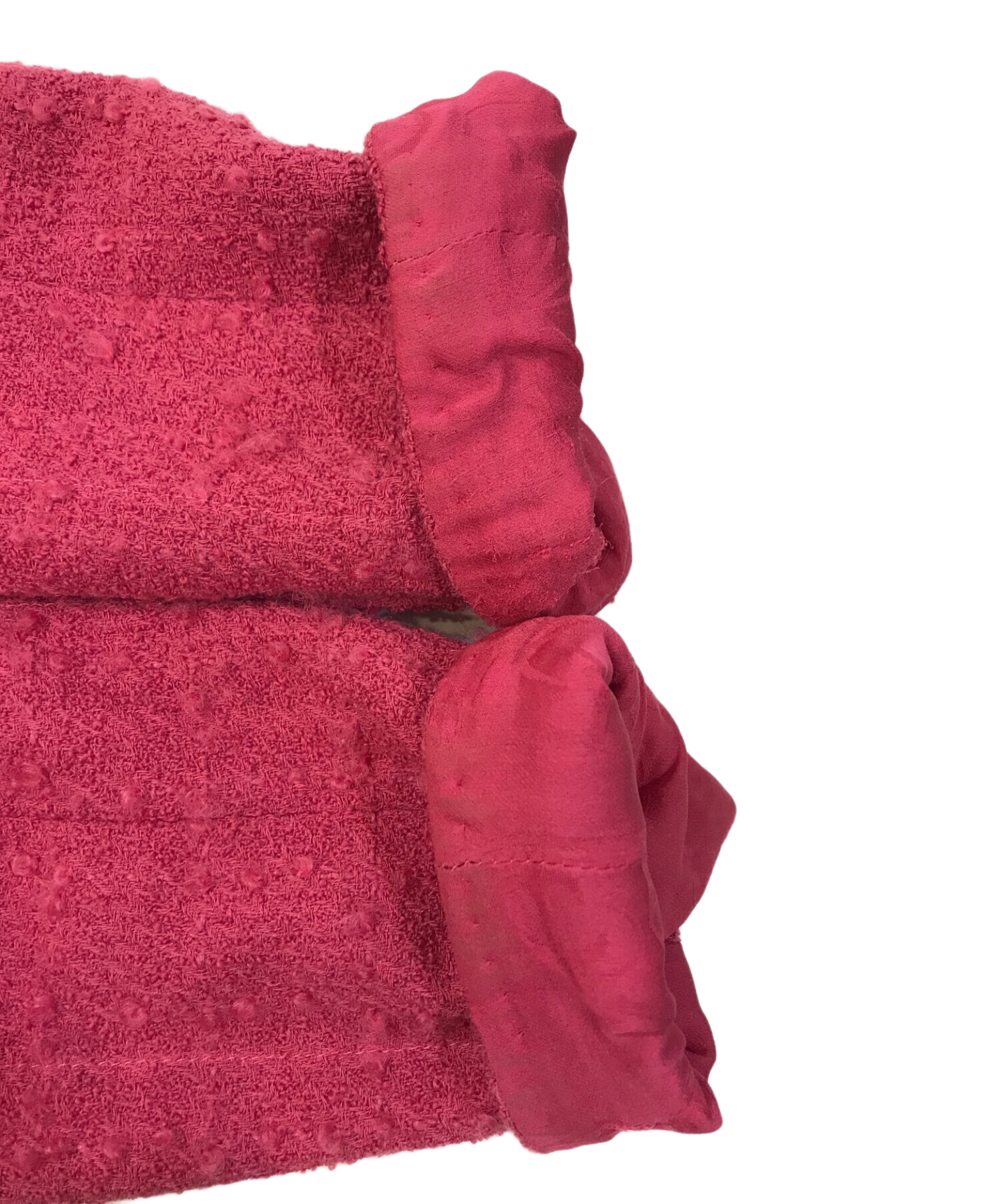 中古・古着通販】CHANEL (シャネル) カメリアブローチ付きツイード