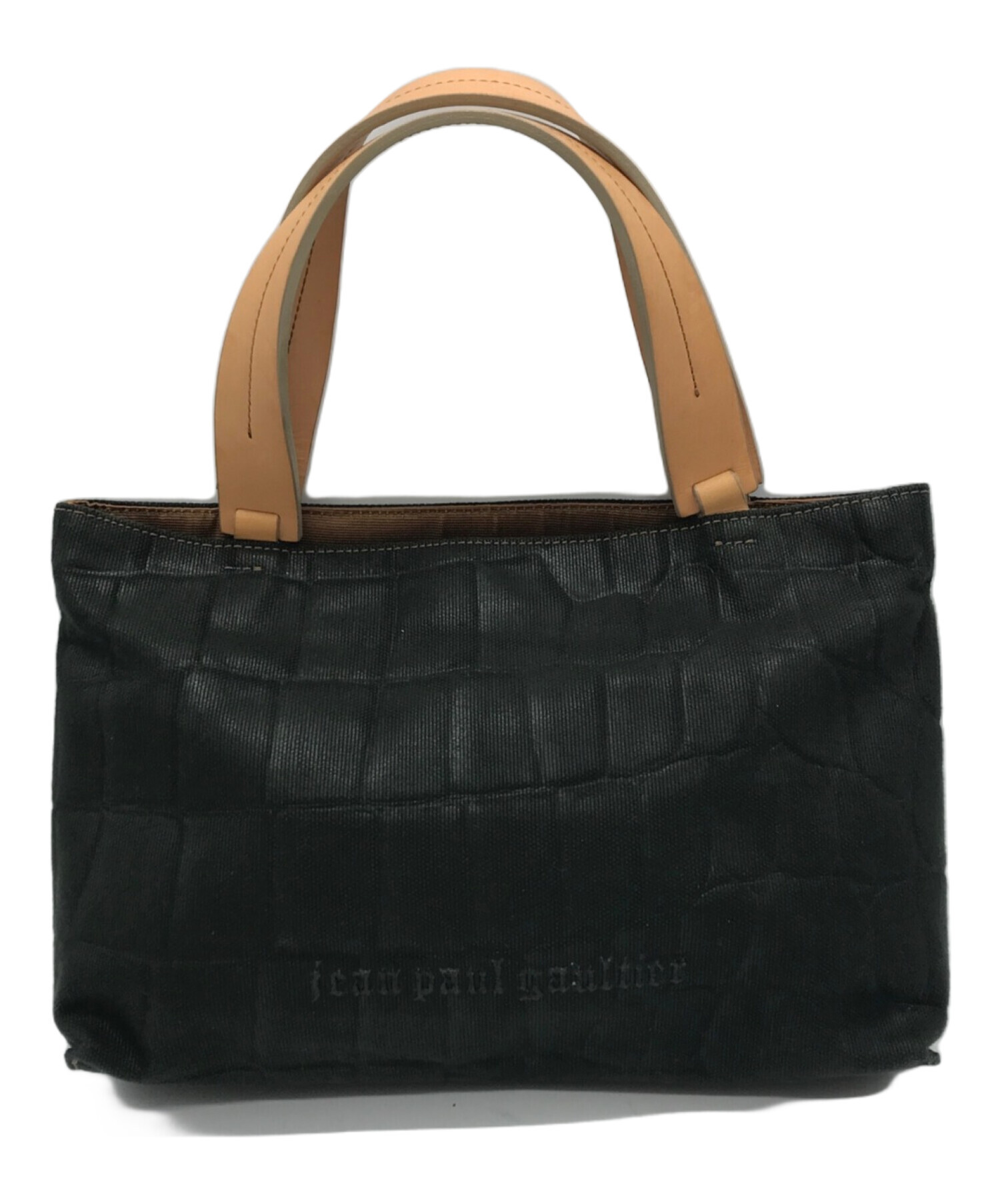 Jean Paul Gaultier ブラックトートバッグ ジャンポールゴルチエ Jean Paul GAULTIER 90s ヴィンテージ