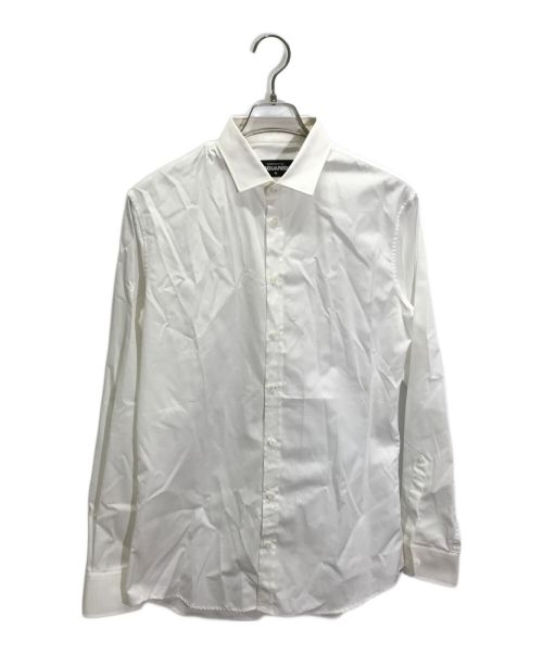 試着のみ DSQUARED2 花柄 長袖シャツ 46 dsquared ディースクエアード 7部丈コットンシャツ46 | Shop at