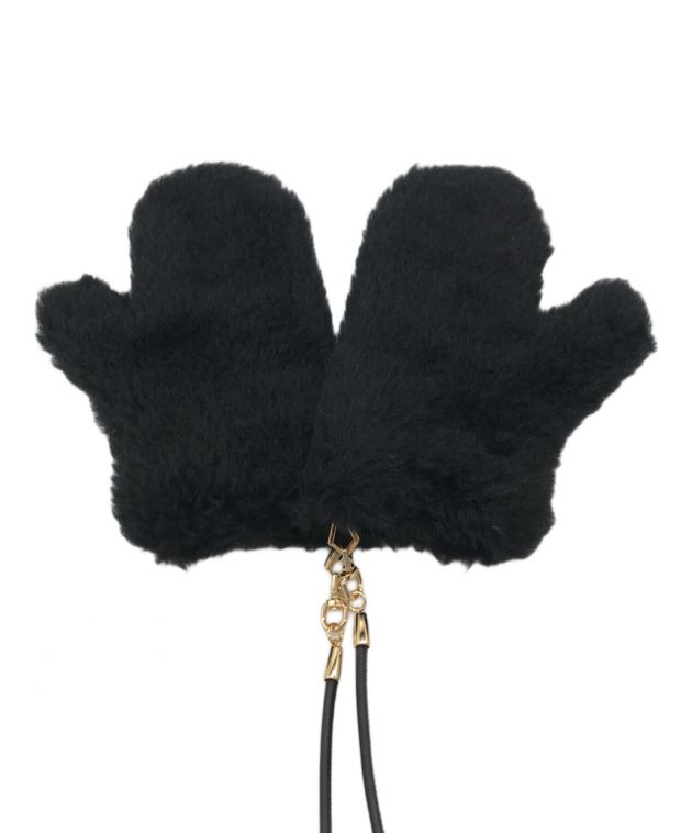 中古・古着通販】MaxMara (マックスマーラ) テディベアミトン ブラック