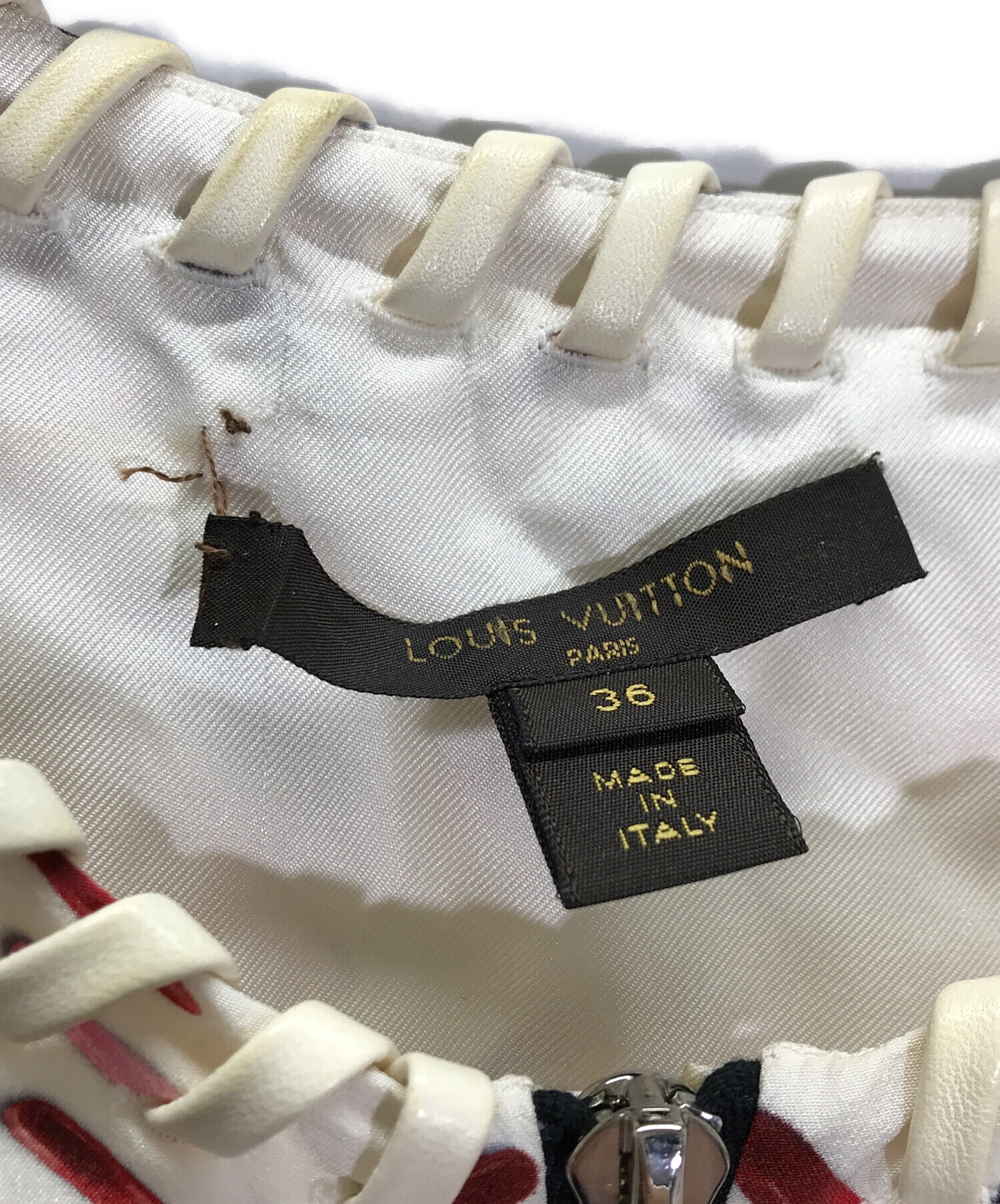 中古・古着通販】LOUIS VUITTON (ルイ ヴィトン) シルクノースリーブ 