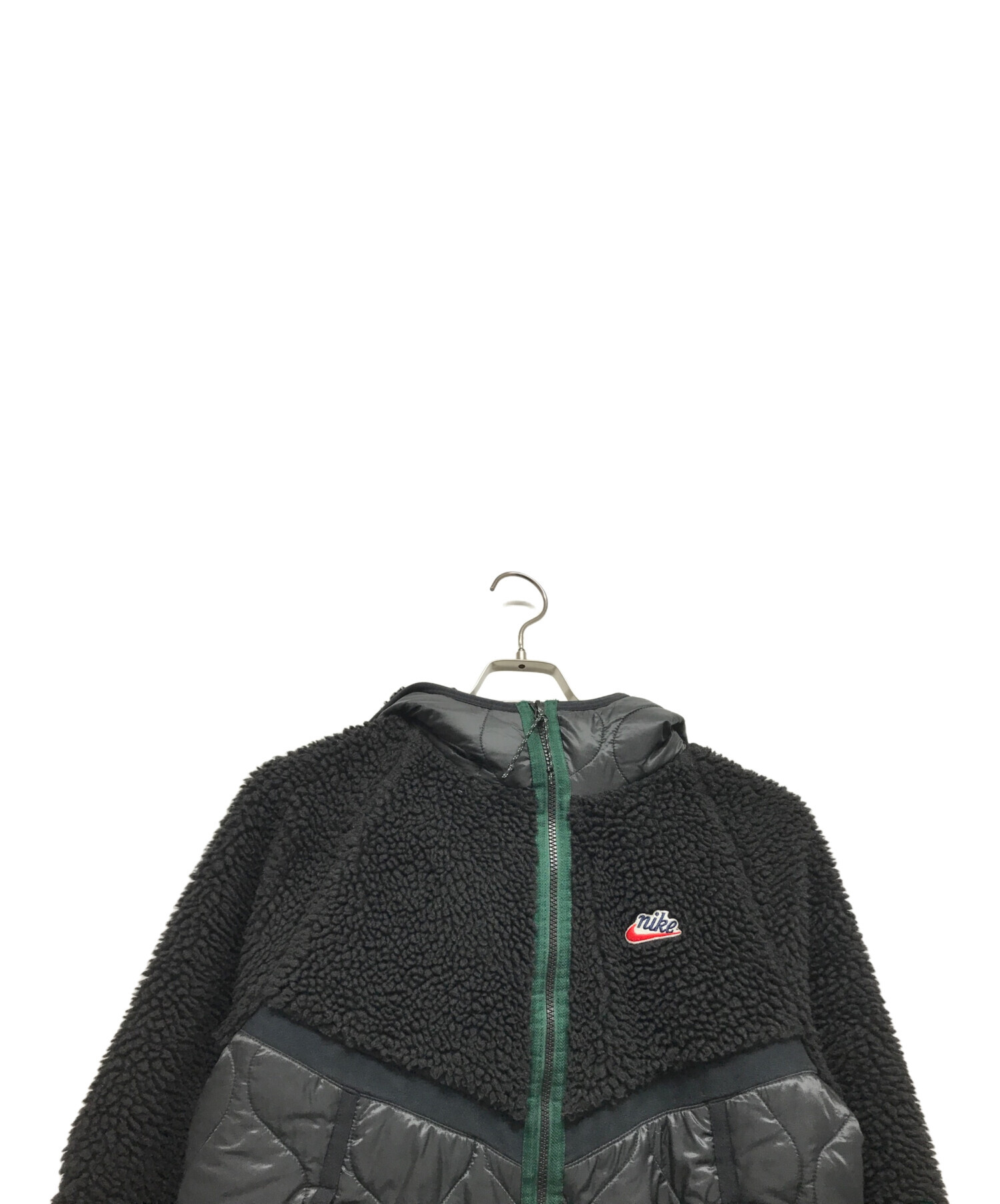 中古・古着通販】NIKE (ナイキ) ボアキルティング切替ジャケット