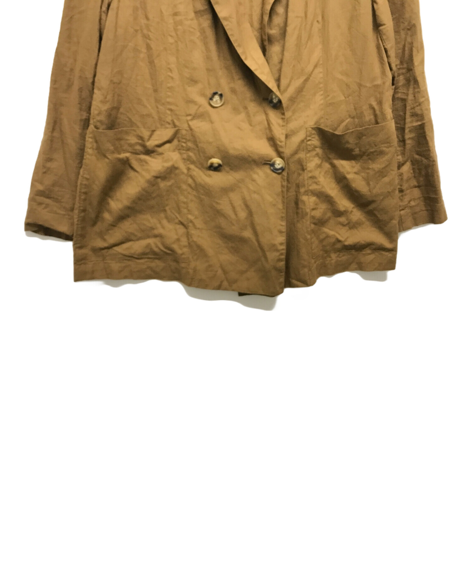未使用タグ付 ボールジィ コットンロービングツイル ダブルブレストジャケット 中古・古着通販】BALLSEY (ボールジィ) コットンロービングツイル