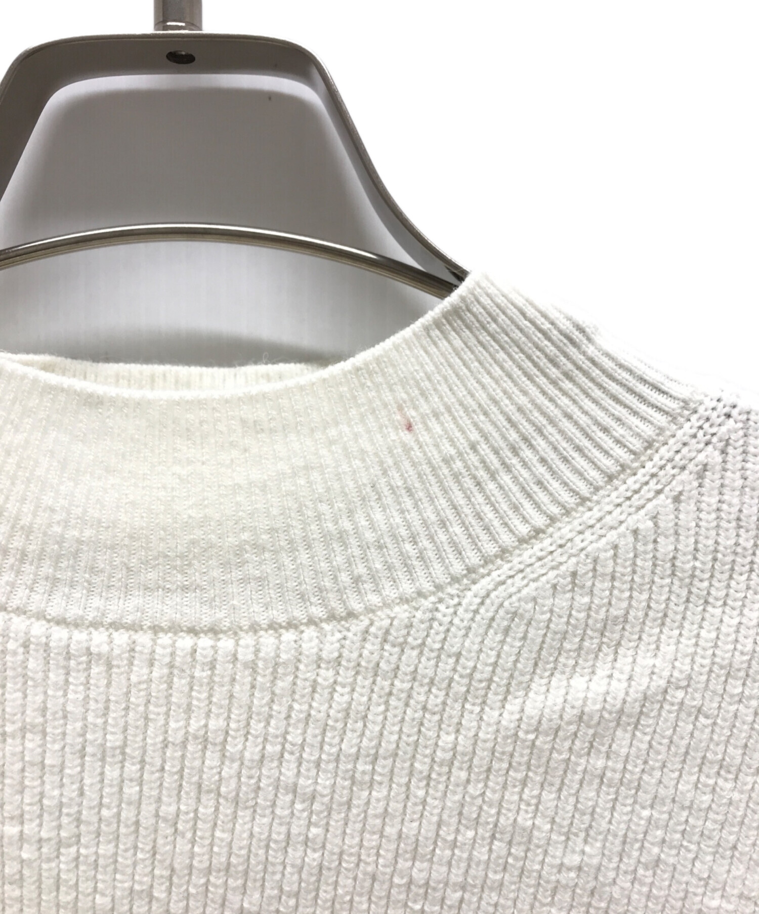中古・古着通販】AMERI (アメリ) OVER SIZE VEST SET KNIT TOP 中古・古着通販】AMERI (アメリ) OVER SIZE VEST SET KNIT TOP