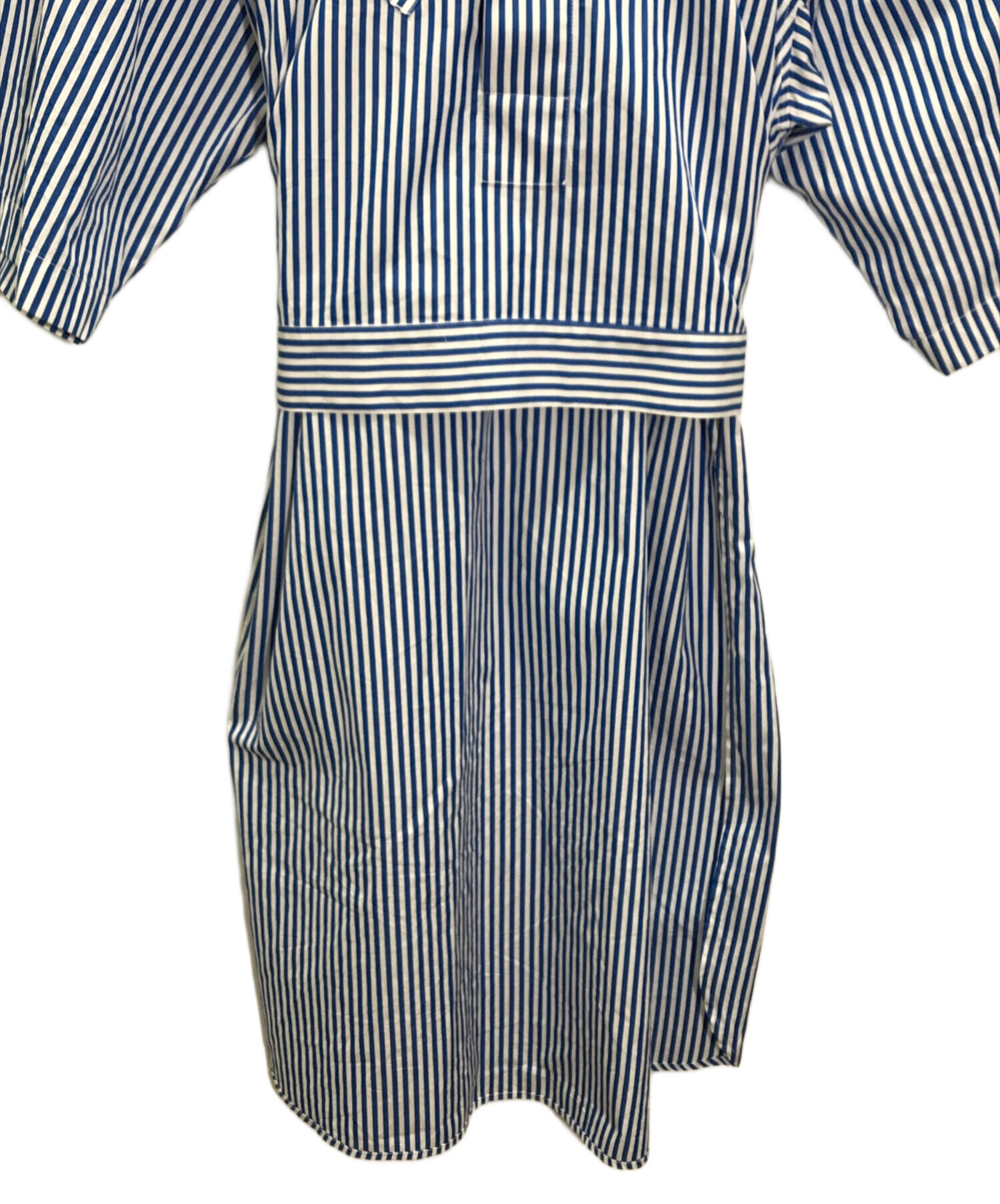 【新品未使用】PLAN C ストライプロングシャツ 中古・古着通販】Plan C (プランシー) ストライプバックロングシャツ