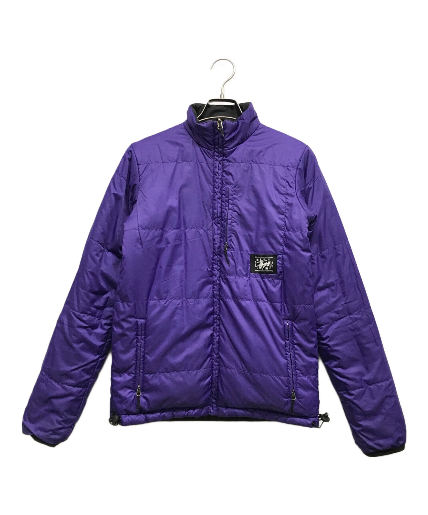 中古・古着通販】stussy (ステューシー) 中綿ジャケット ブラック