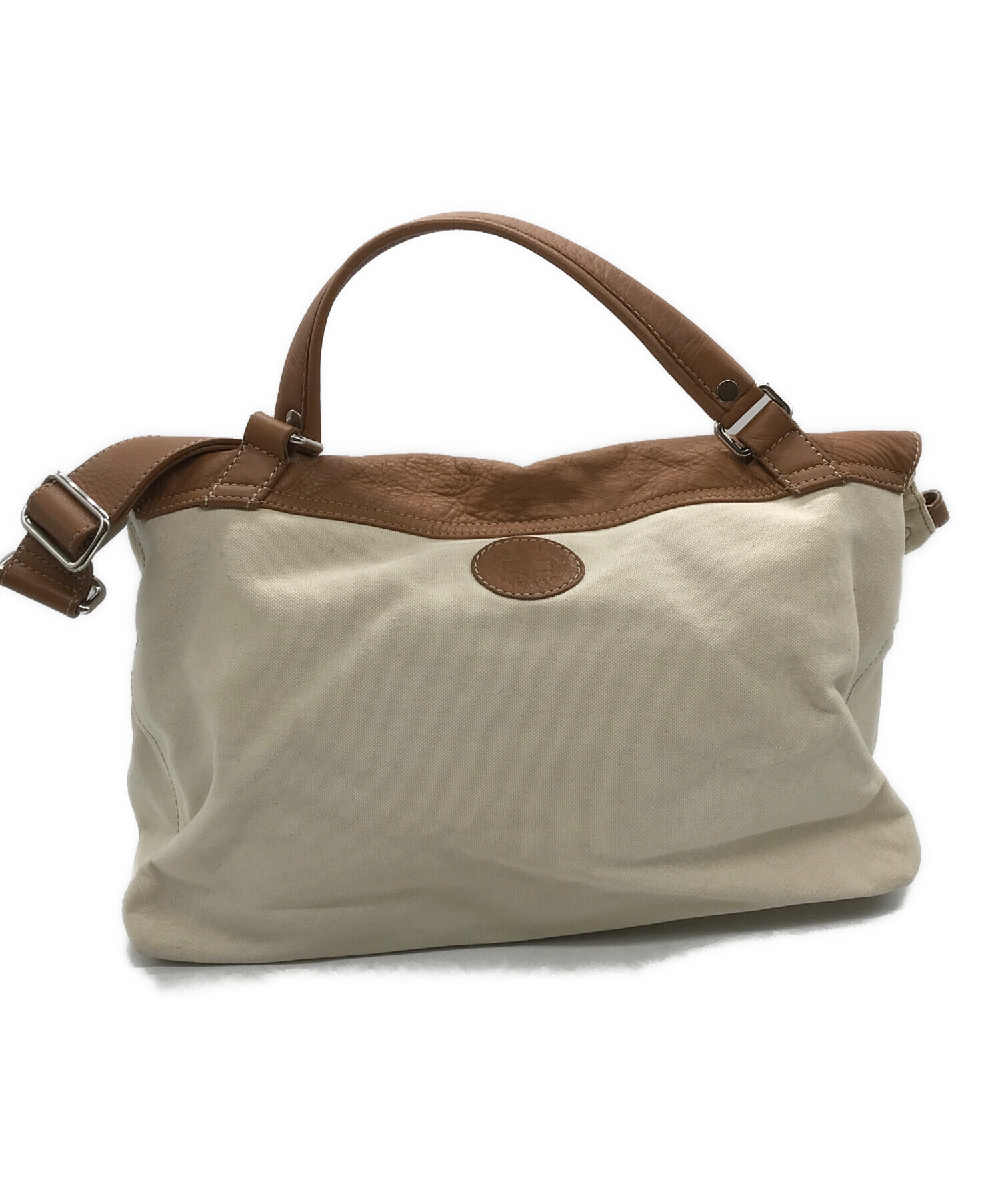 ZANELLATO ブラウントートバッグ　美品 人気もの ZANELLATO ザネラート ショルダーバッグ トートバッグ