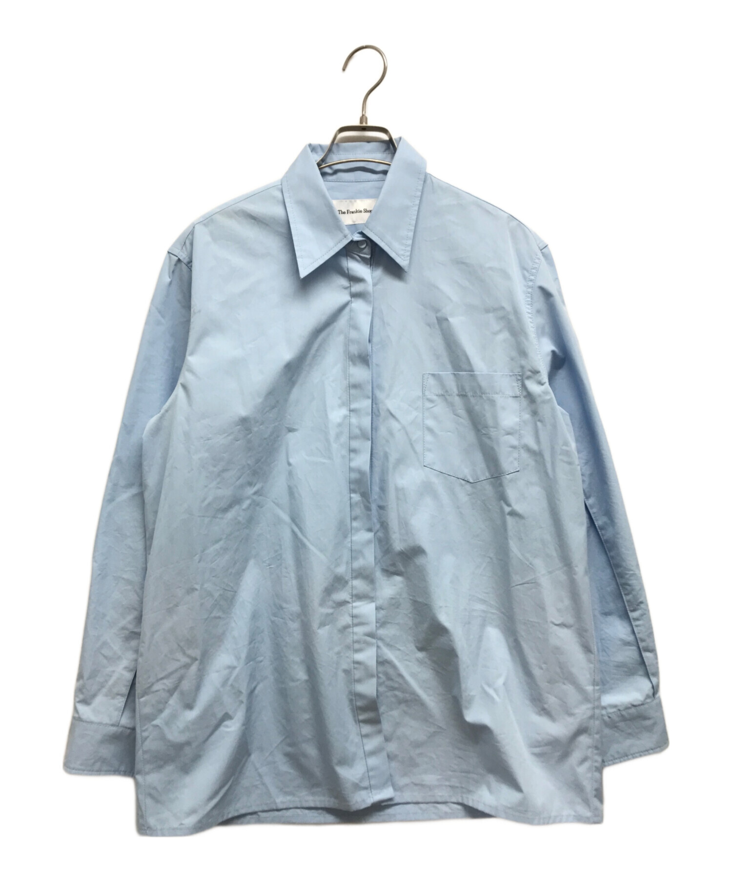 中古・古着通販】The Frankie Shop (ザ フランキー) シャツ ブルー 