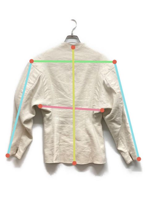 中古・古着通販】YOHEI OHNO (ヨウヘイオオノ) Round Sleeve Jacket