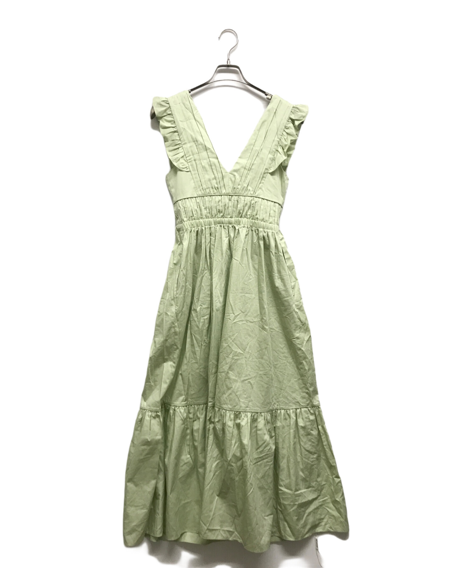 中古・古着通販】SELF PORTRAIT (セルフ ポートレイト) ワンピース 黄