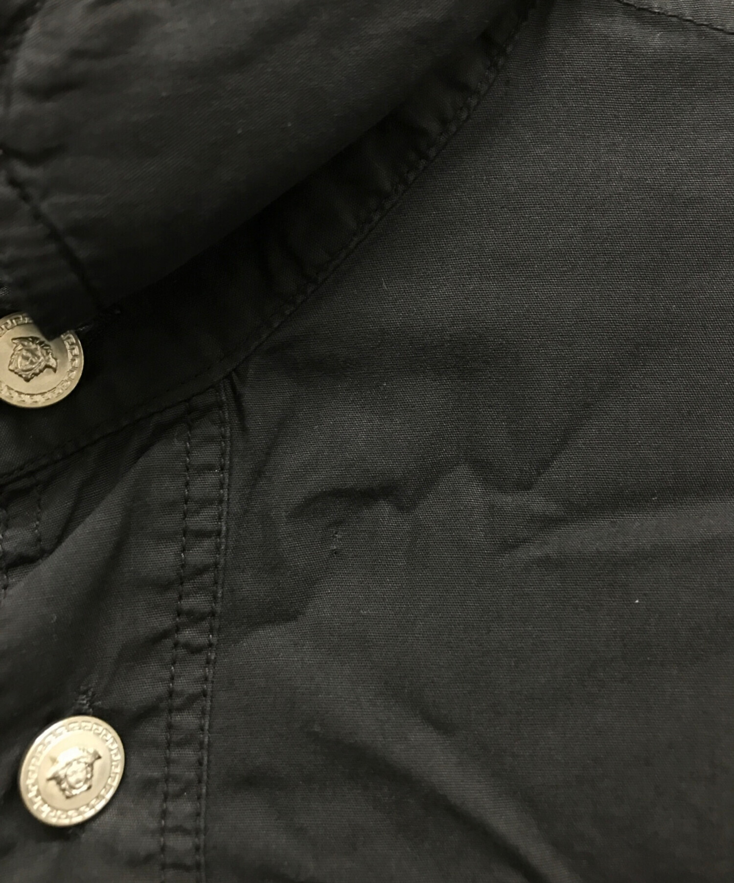 中古・古着通販】VERSACE (ヴェルサーチ) メデューサボタンシャツ