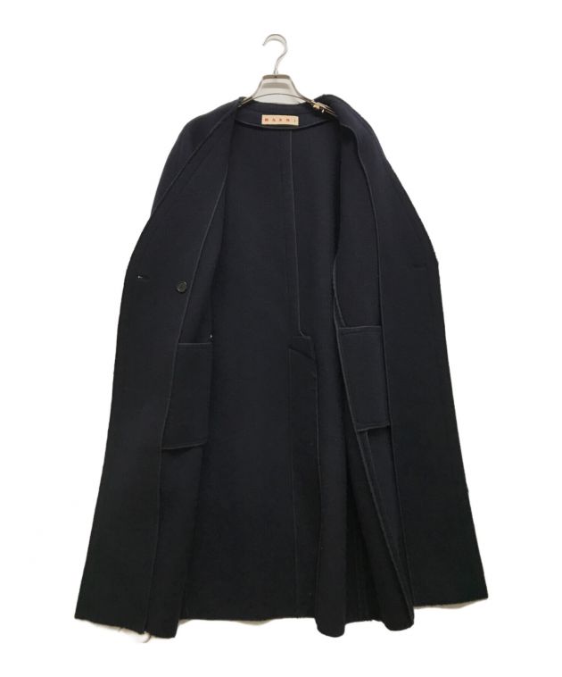 中古・古着通販】MARNI (マルニ) コート ネイビー サイズ:M｜ブランド