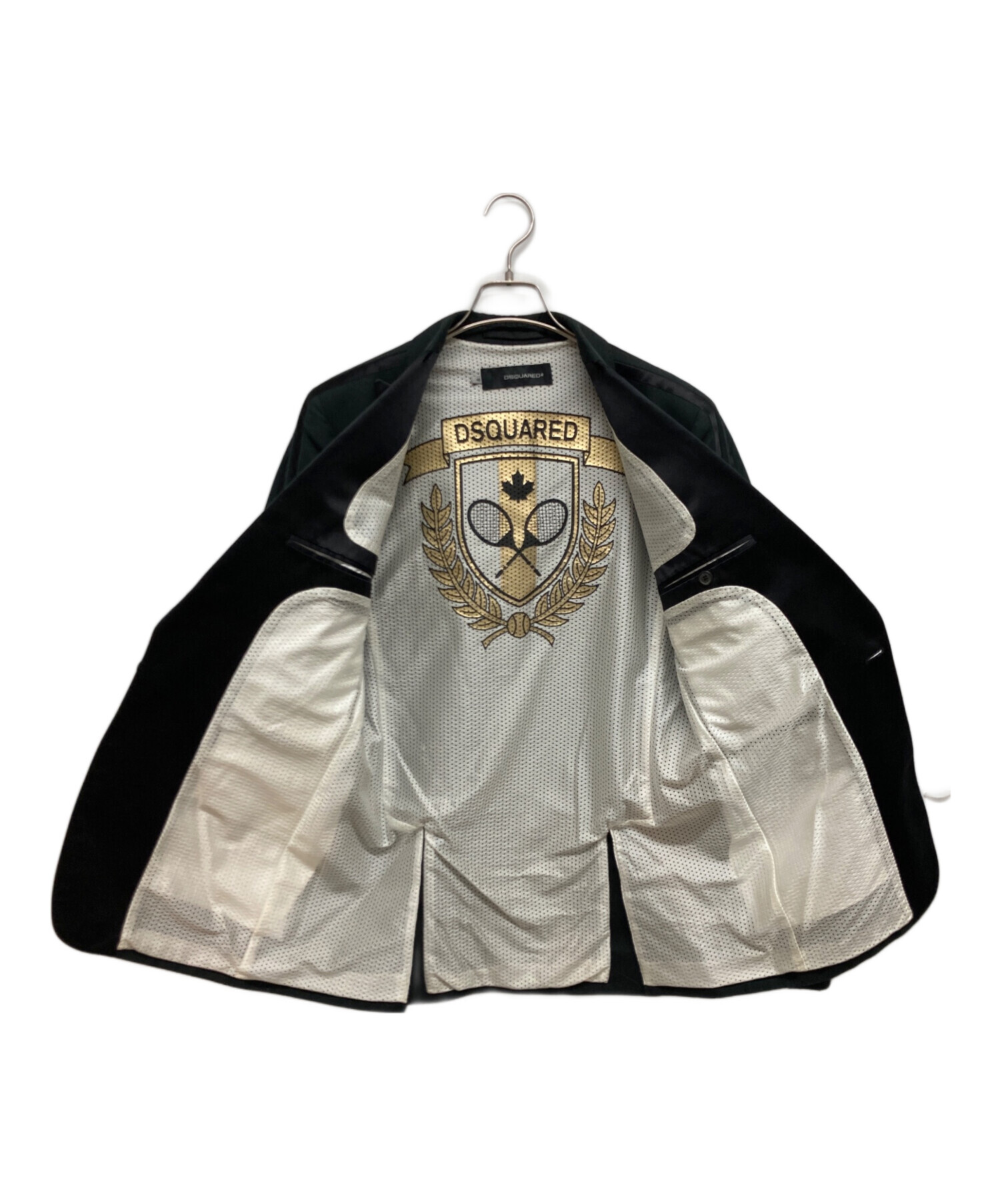 8/17まで限定特価‼️【48_新品未使用】Dsquared2ディースクエアード 中古・古着通販】DSQUARED2 (ディースクエアード) ジャケット ブラック