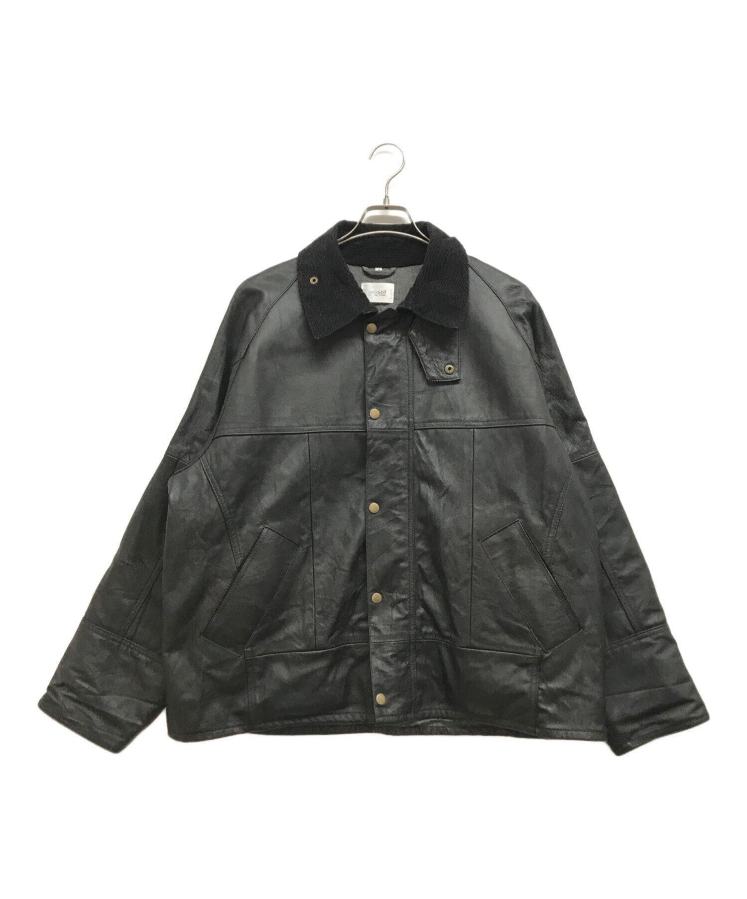 【美品】yoused ユーズド　ドライバーズジャケット　レザー　サイズ1　値下げ yoused （ユーズド）Leather Driver's Jacket （レザードライバーズ
