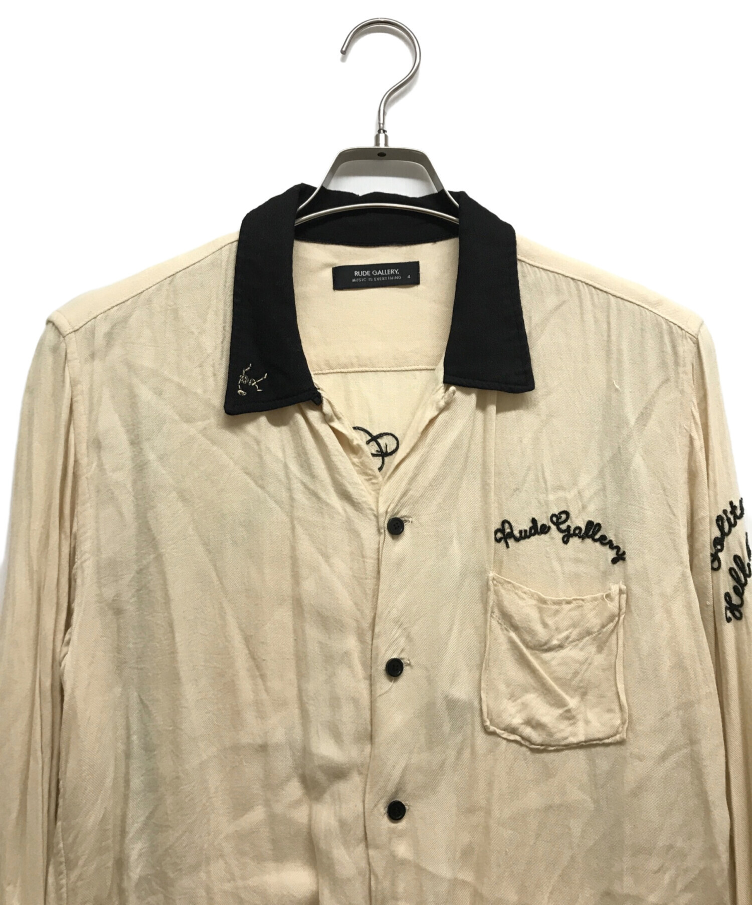 中古・古着通販】RUDE GALLERY (ルードギャラリー) オープンカラー 
