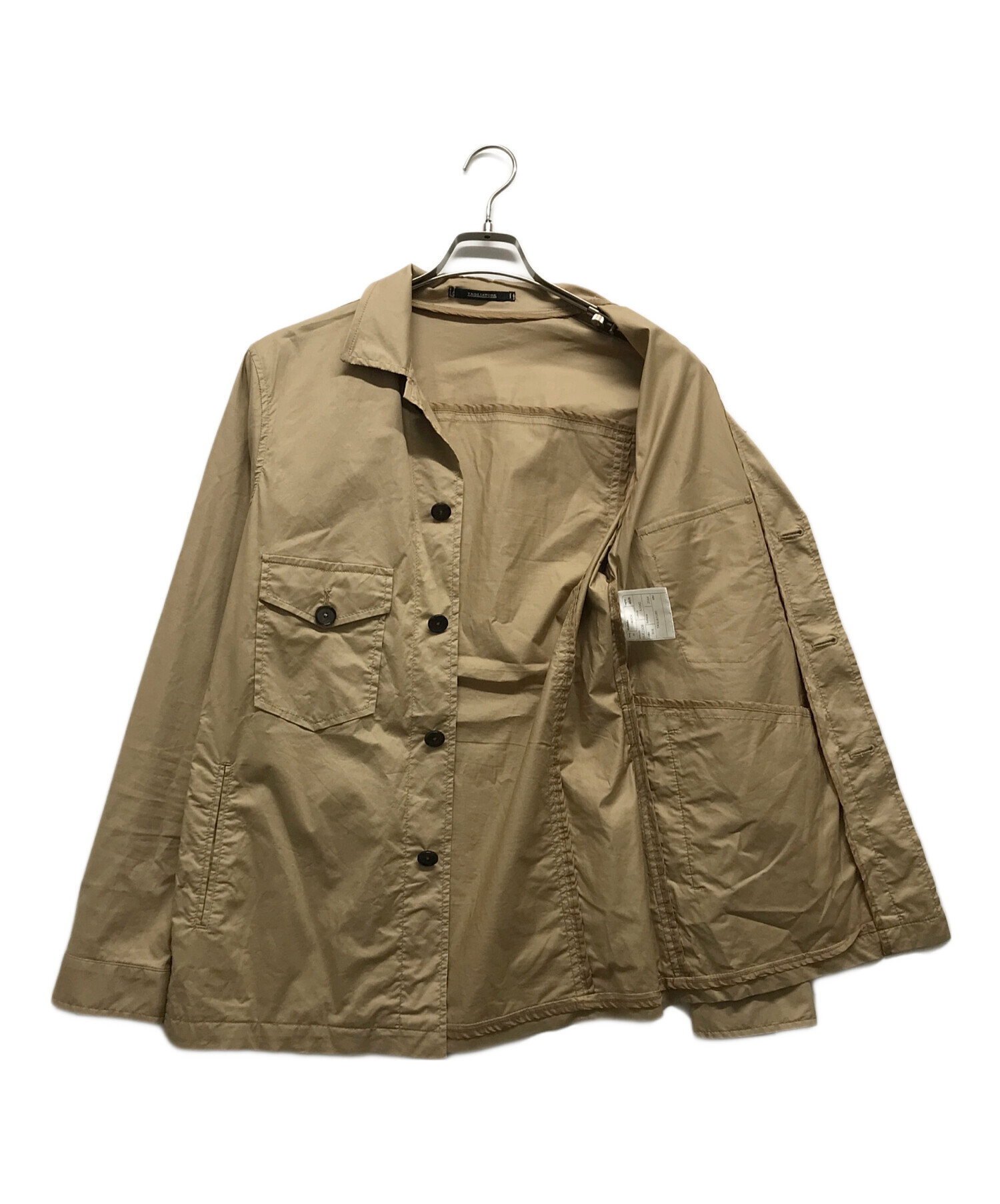 中古・古着通販】TAGLIATORE (タリアトーレ) ジャケット ベージュ 
