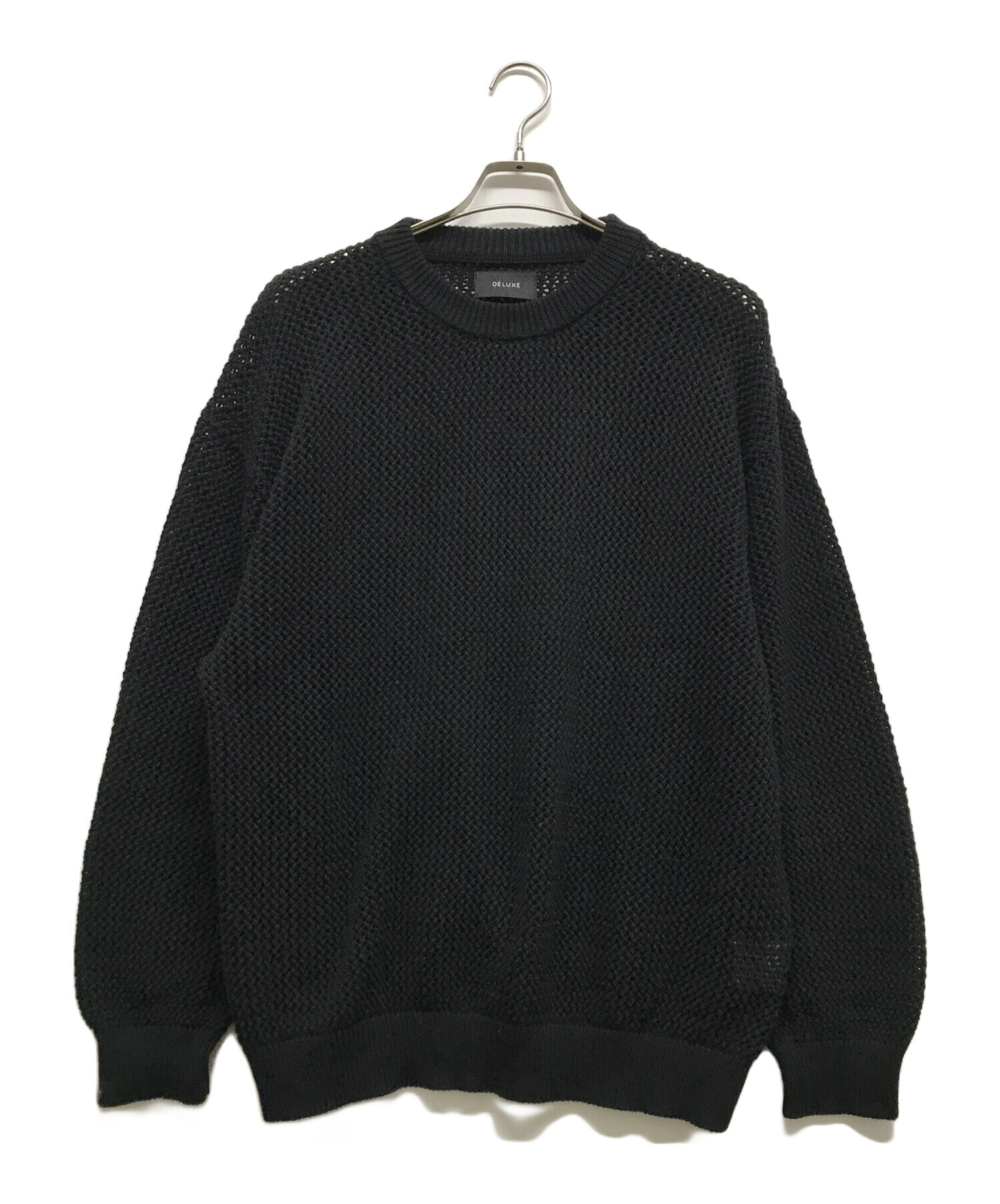 deluxe jungle サマーニット　ローゲージニット deluxe jungle サマーニット ローゲージニット 長袖 メンズ 夏