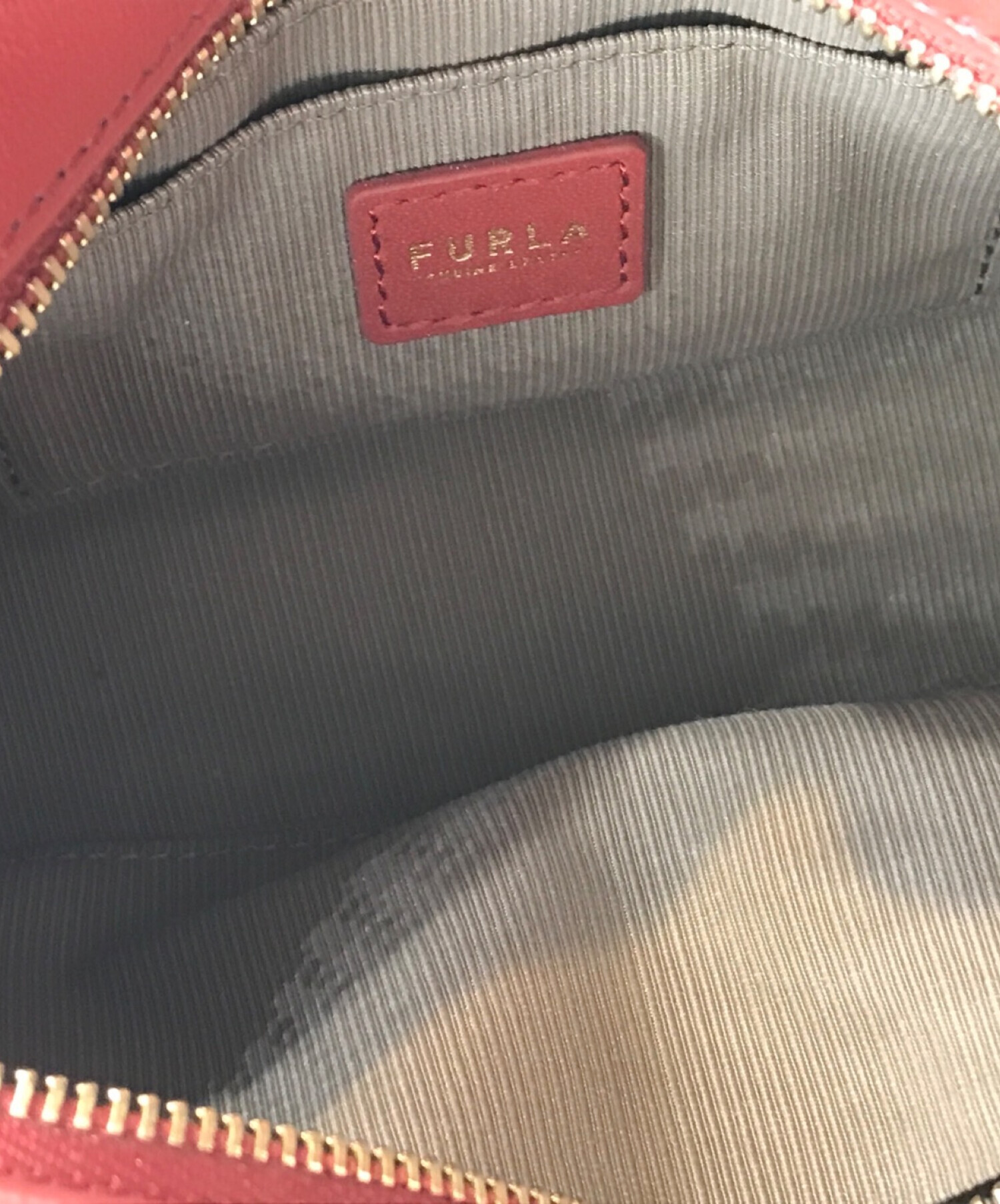 中古・古着通販】FURLA (フルラ) ショルダーバッグ レッド｜ブランド