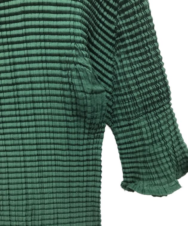 中古・古着通販】ISSEY MIYAKE (イッセイミヤケ) プリーツカットソー