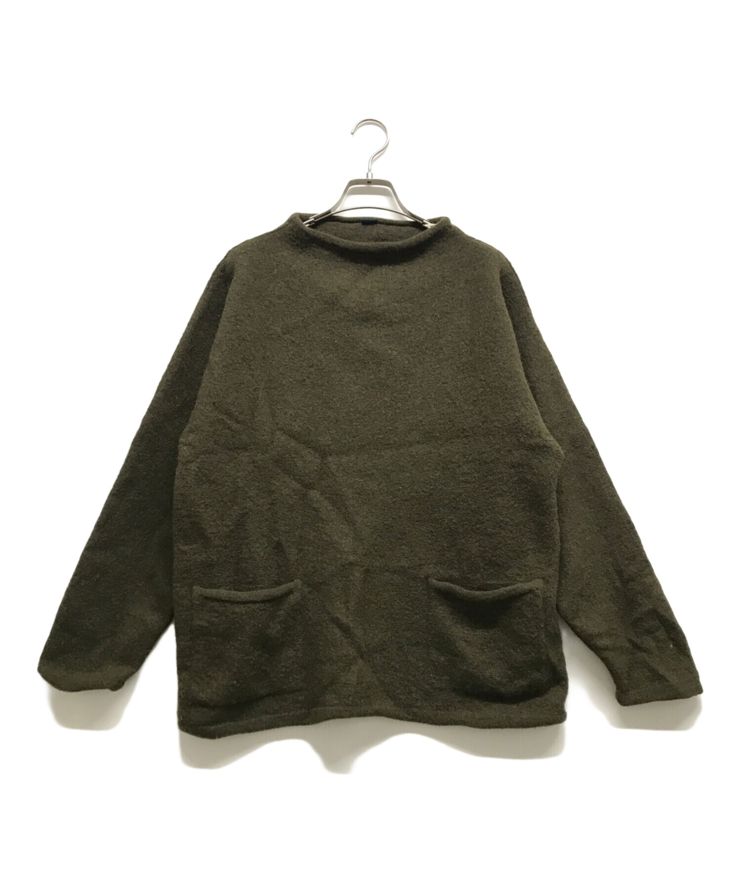 中古・古着通販】45rpm (45アールピーエム) フロート縮絨の908馬モック