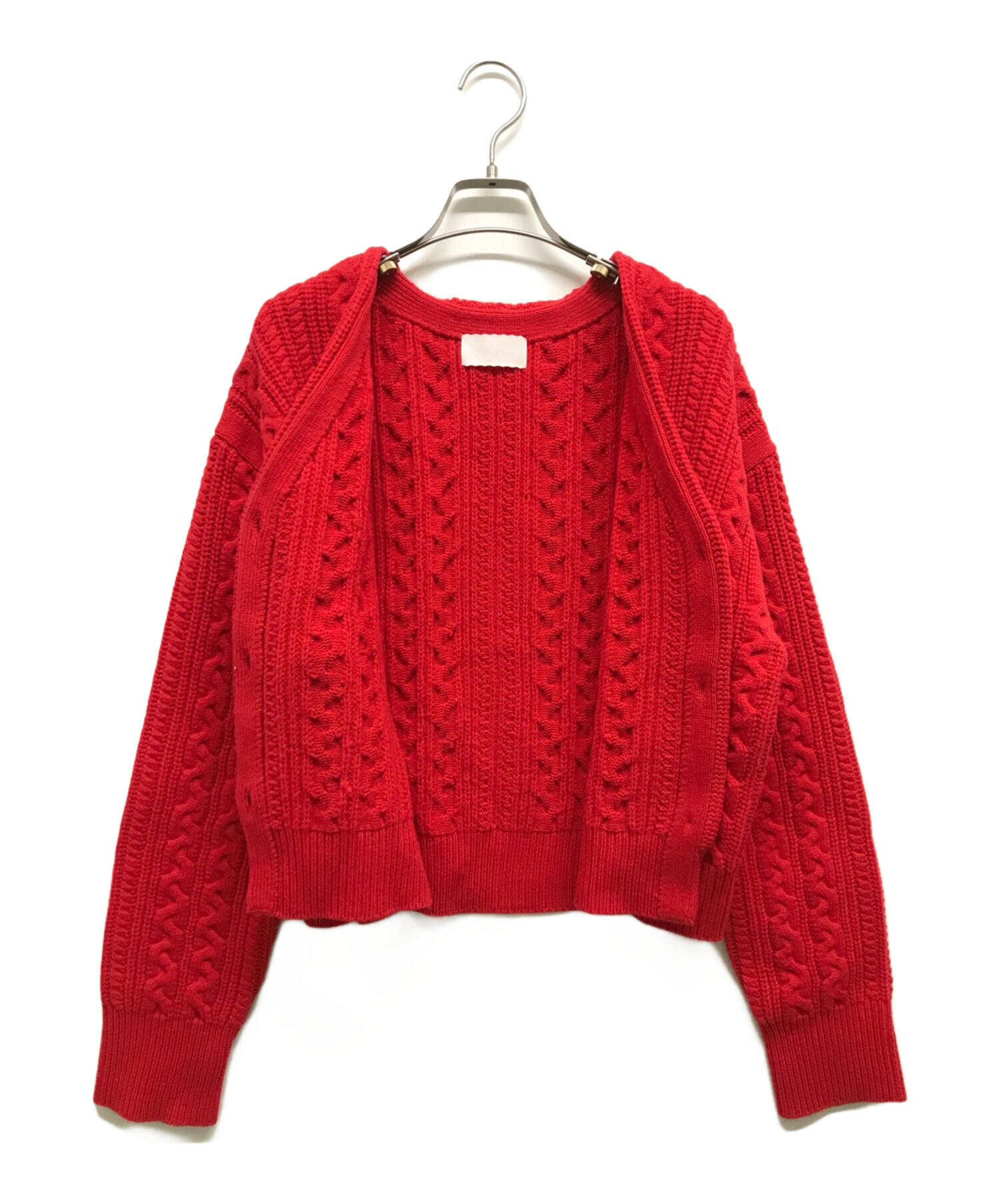 中古・古着通販】rosy monster (ロージーモンスター) cable knit