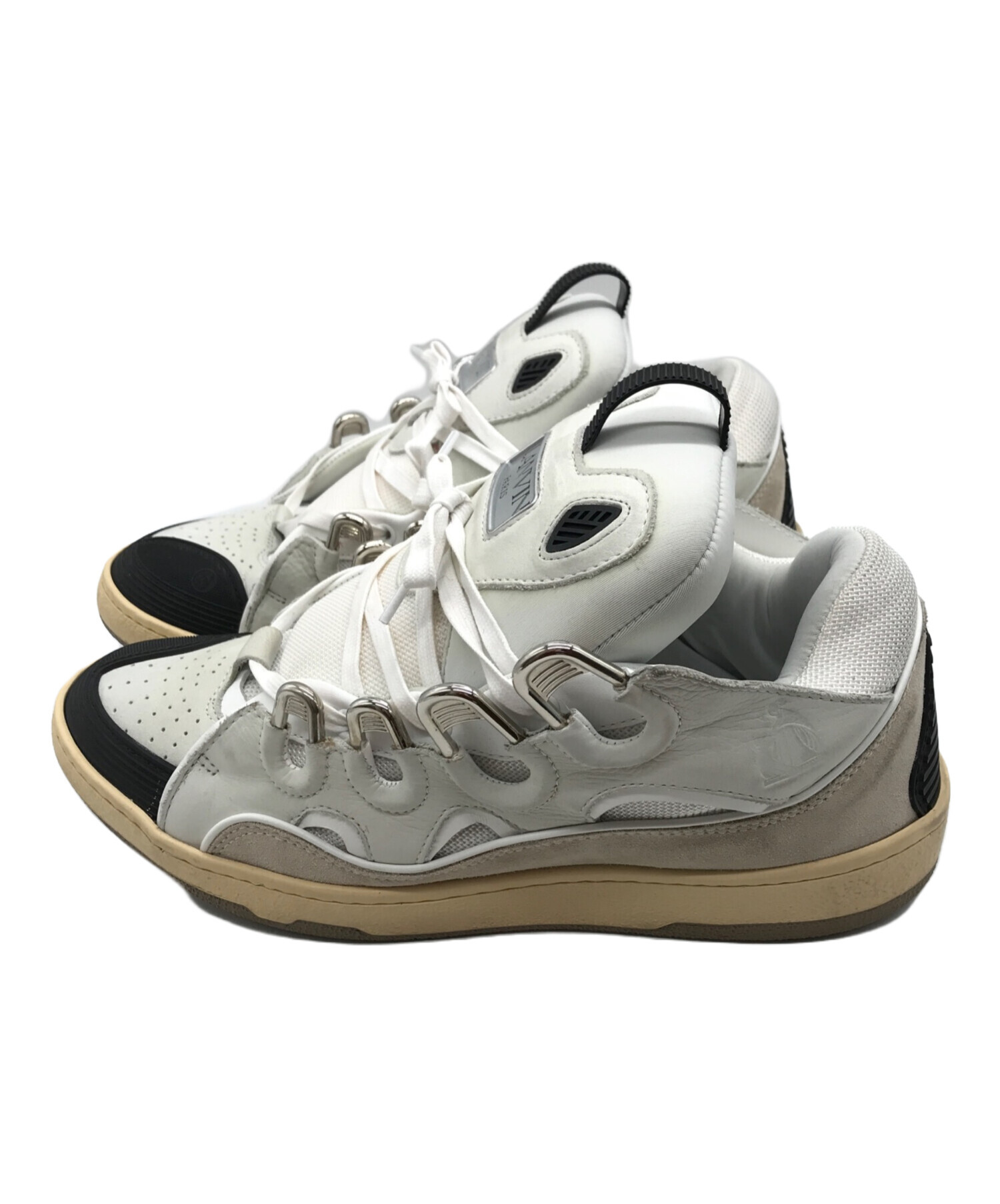 中古・古着通販】LANVIN (ライバン) スニーカー ホワイト サイズ:44