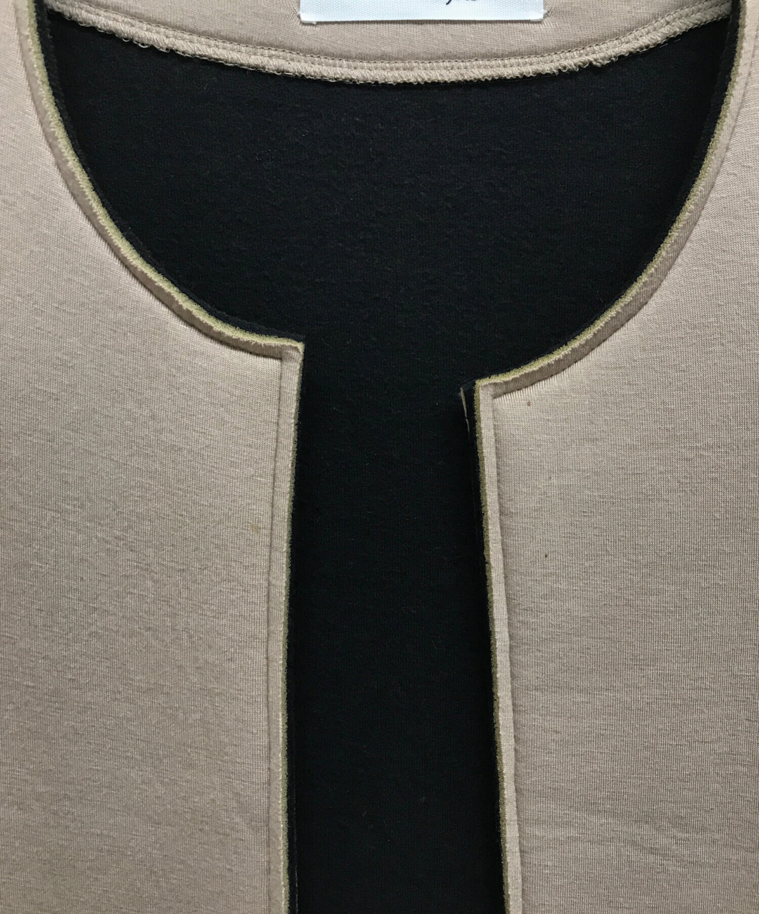 中古・古着通販】NUEbyAS (ヌエバイアス) ボンディングコート ベージュ