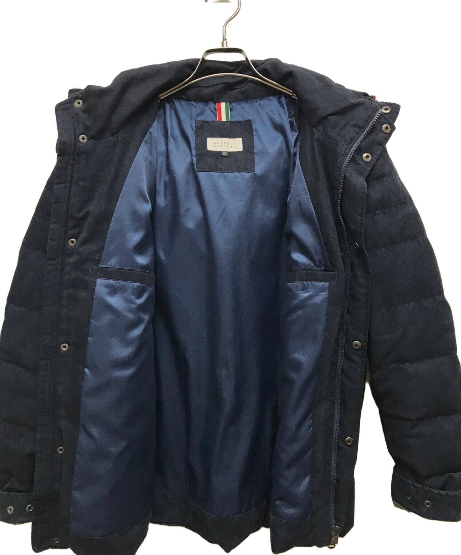 BARNEYS NEW YORK 紺　ジャケット/ブルゾン サイズ38 中古・古着通販】BARNEYS NEWYORK (バーニーズ・ニューヨーク) ダウン