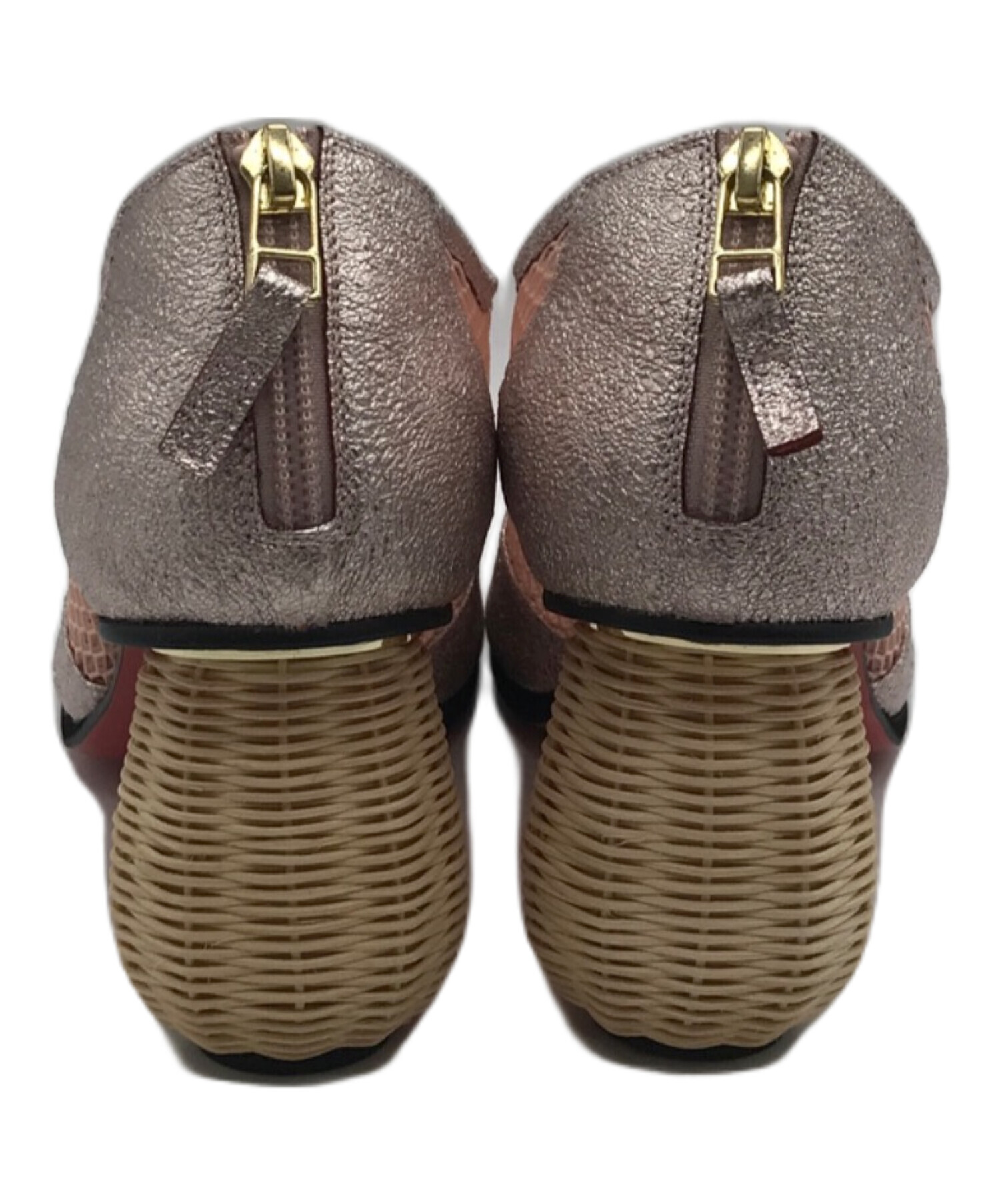 中古・古着通販】MANA (マナ) メッシュパンプス ピンク サイズ:39