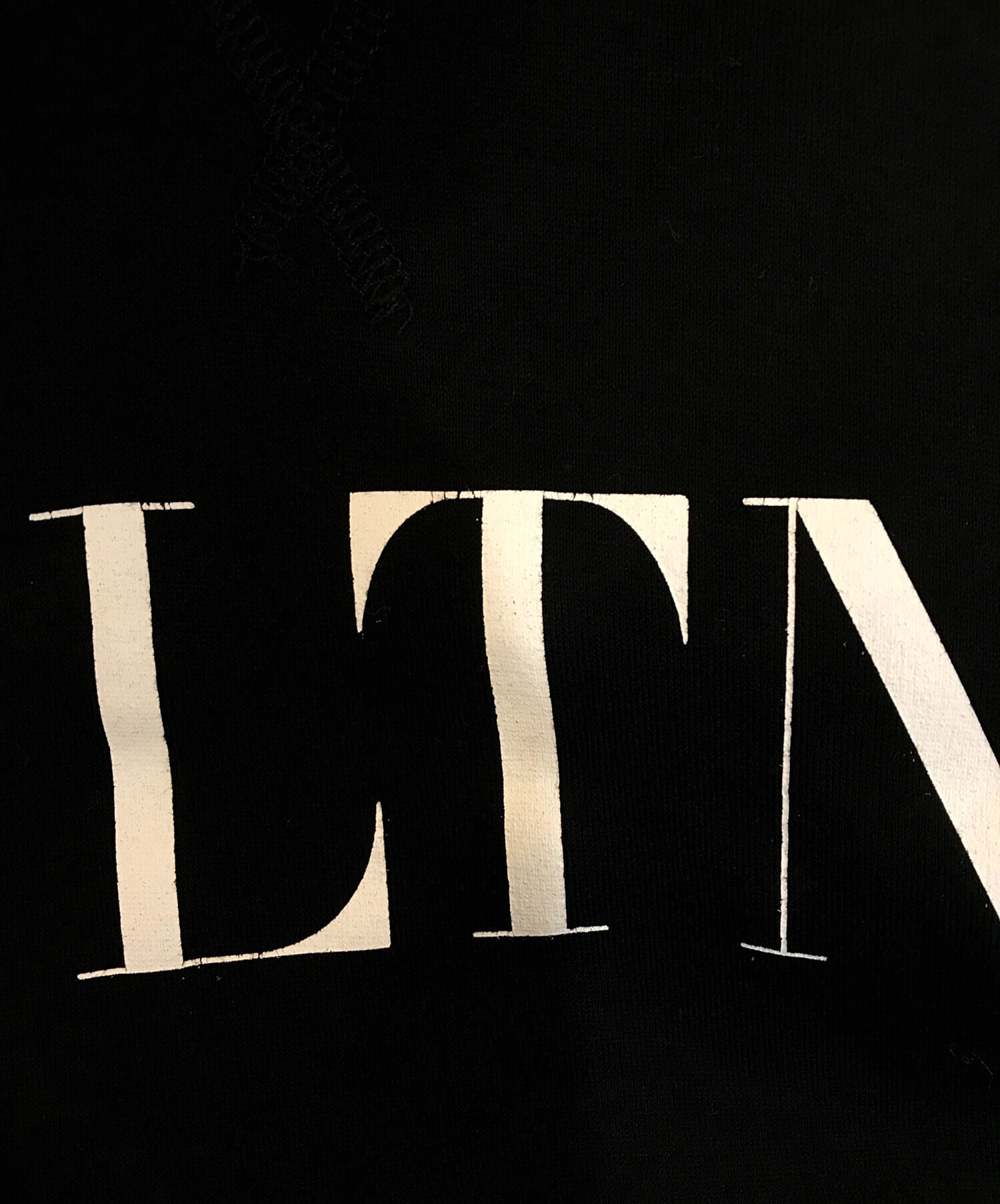 中古・古着通販】VALENTINO (ヴァレンティノ) ロングパーカー ブラック