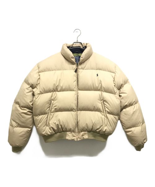 Ralph Lauren ラルフローレン　polo ダウン ジャケット　ベージュ 中古・古着通販】POLO RALPH LAUREN (ポロ・ラルフローレン
