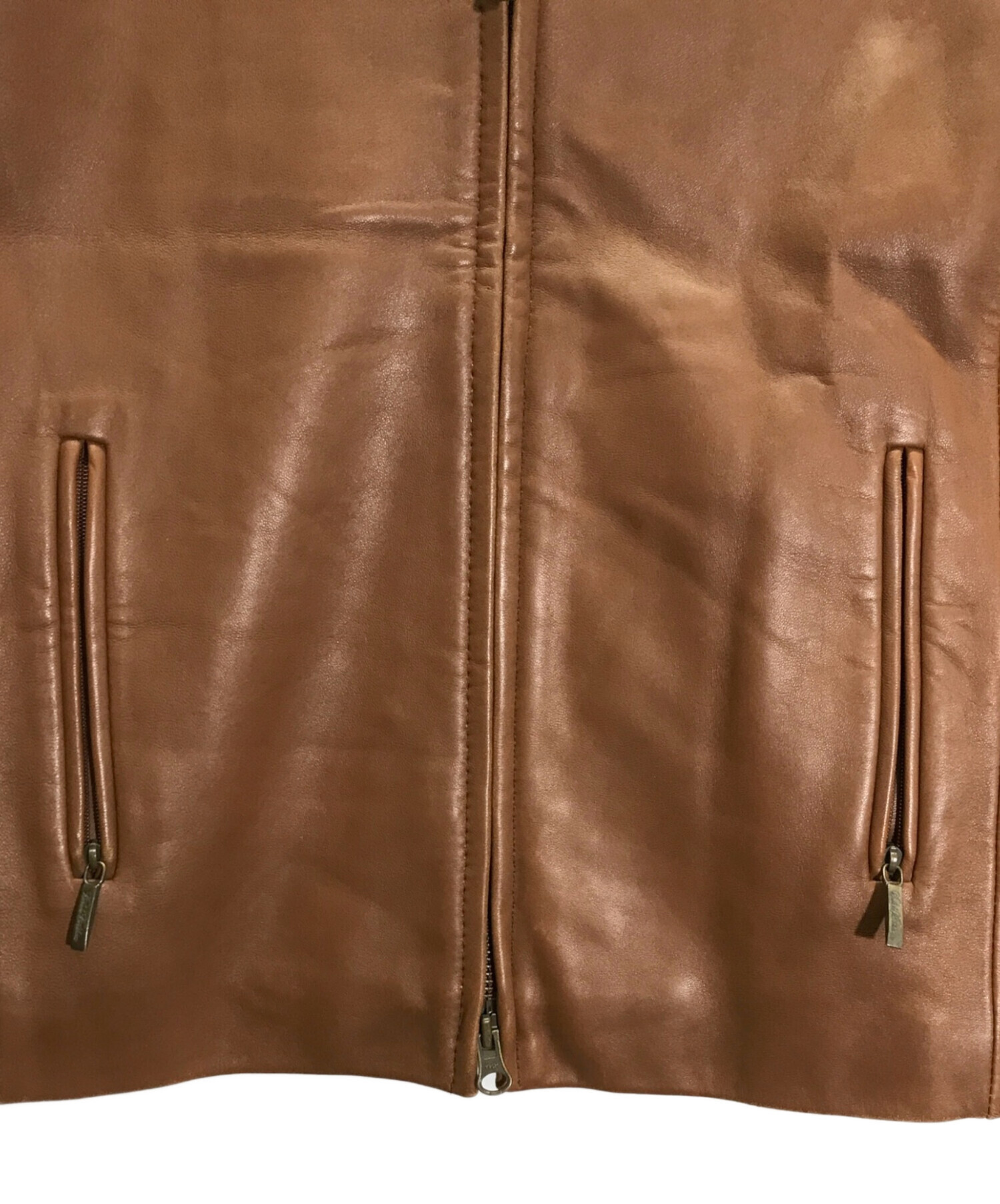 ゆうさん BROOKS BROTHERS 本革ラムレザージャケット 中古・古着通販】BROOKS BROTHERS (ブルックスブラザーズ) ラムレザー