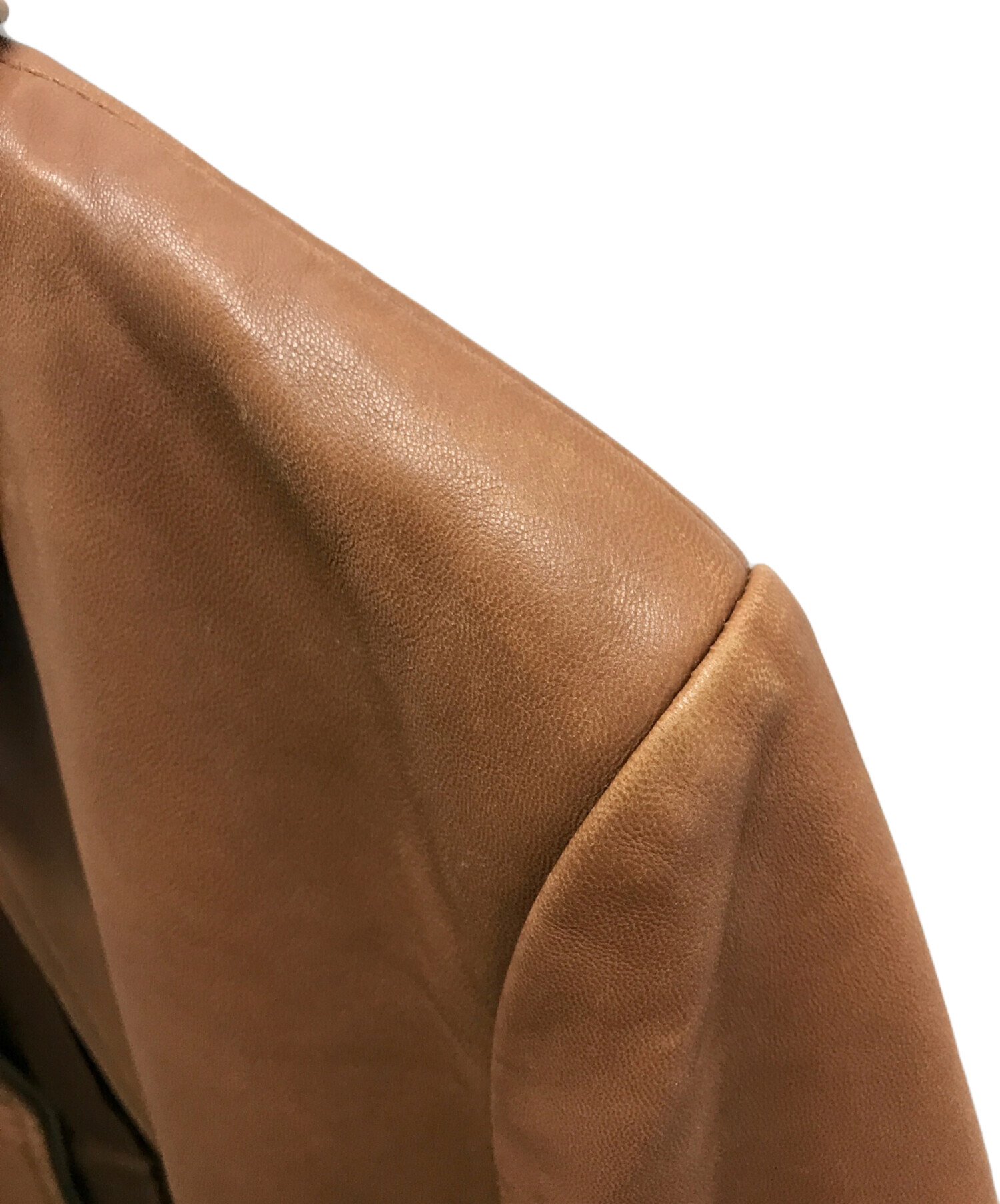 中古・古着通販】BROOKS BROTHERS (ブルックスブラザーズ) ラムレザー