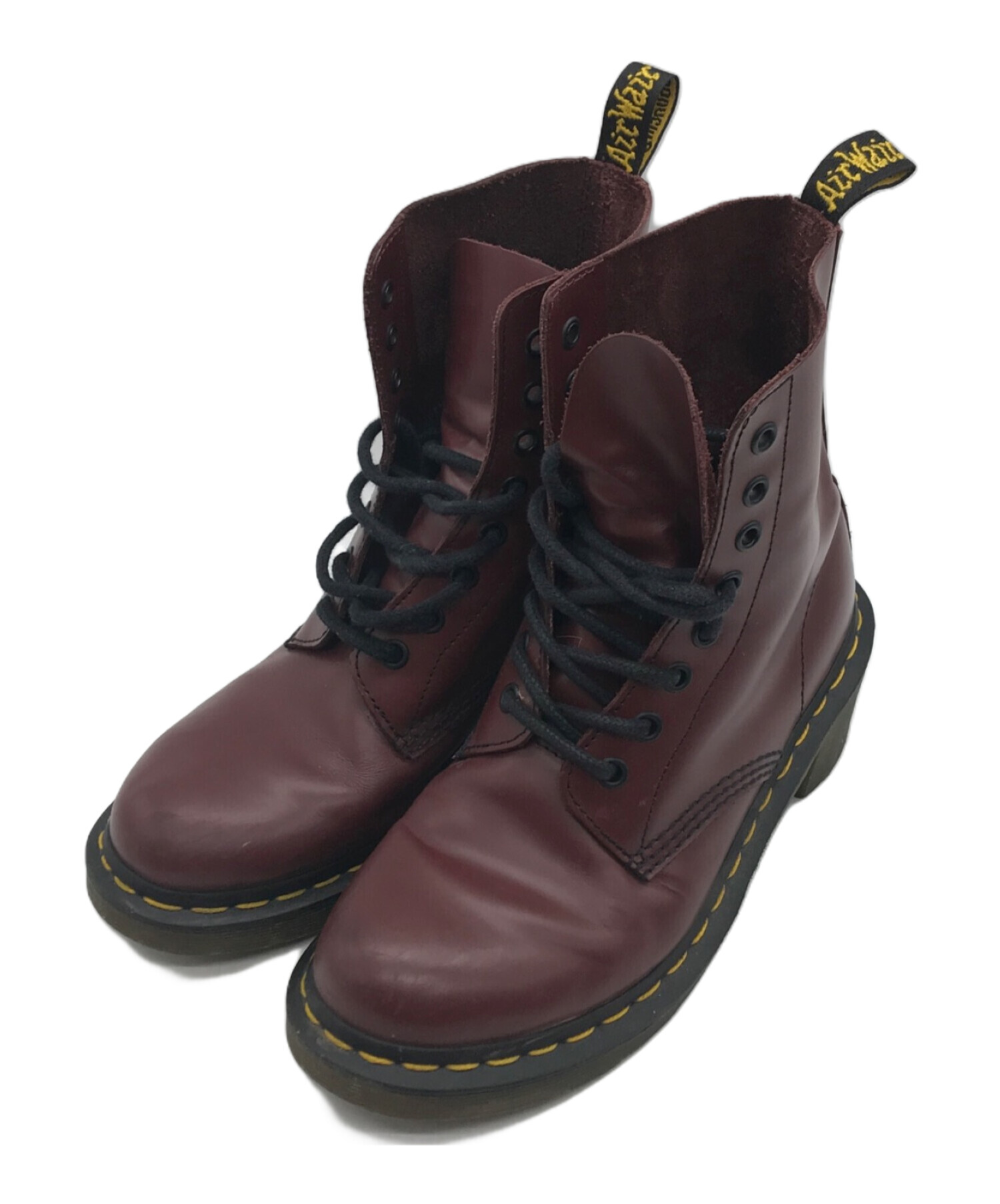 美品　ドクターマーチン 8ホール UK5 中古・古着通販】Dr.Martens (ドクターマーチン) 8ホールブーツ レッド