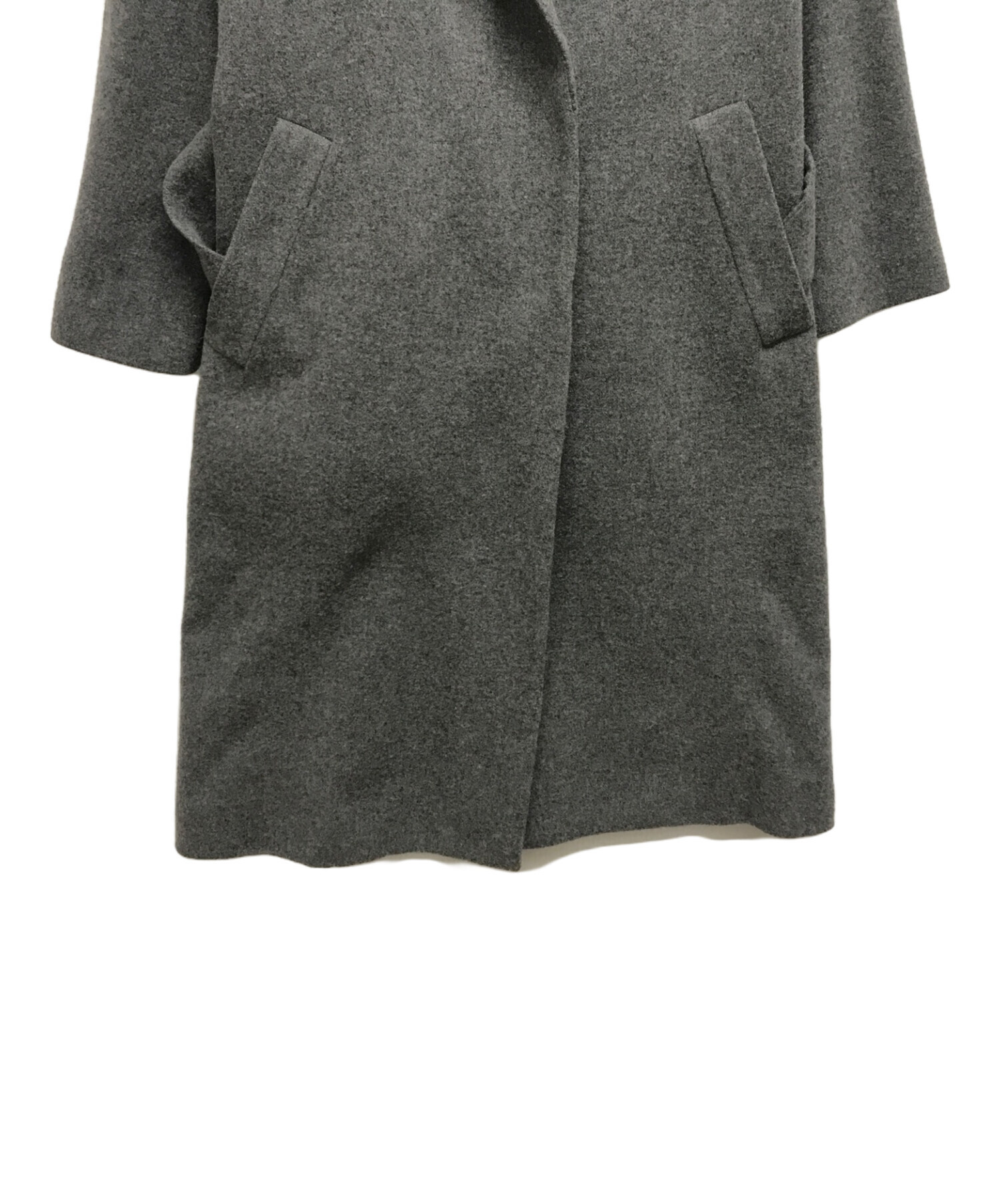 中古・古着通販】SUNSPEL (サンスペル) カシミヤ混ステンカラーコート 