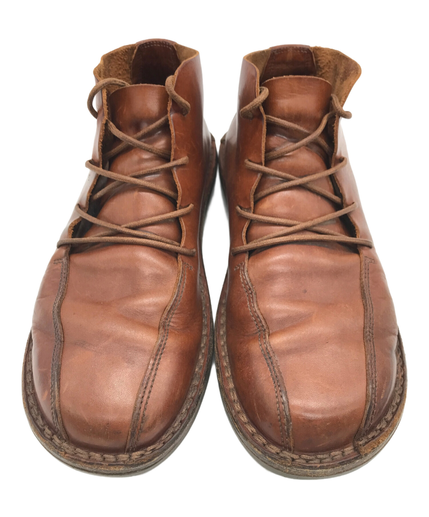 中古・古着通販】Trippen (トリッペン) チャッカブーツ ブラウン