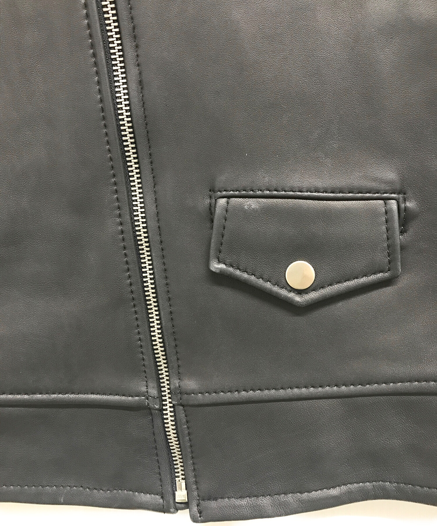 中古・古着通販】SHIPS (シップス) ダブルライダースジャケット