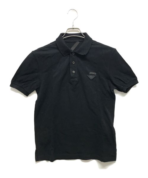 中古・古着通販】PRADA (プラダ) ポロシャツ ブラック サイズ:M