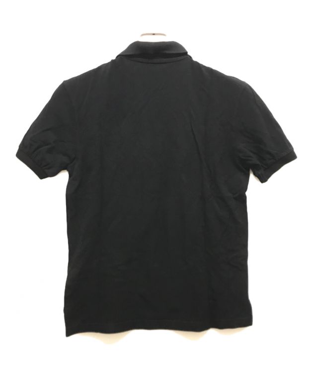 PRADA ブラック ポロシャツ　M 中古・古着通販】PRADA (プラダ) ポロシャツ ブラック サイズ:M