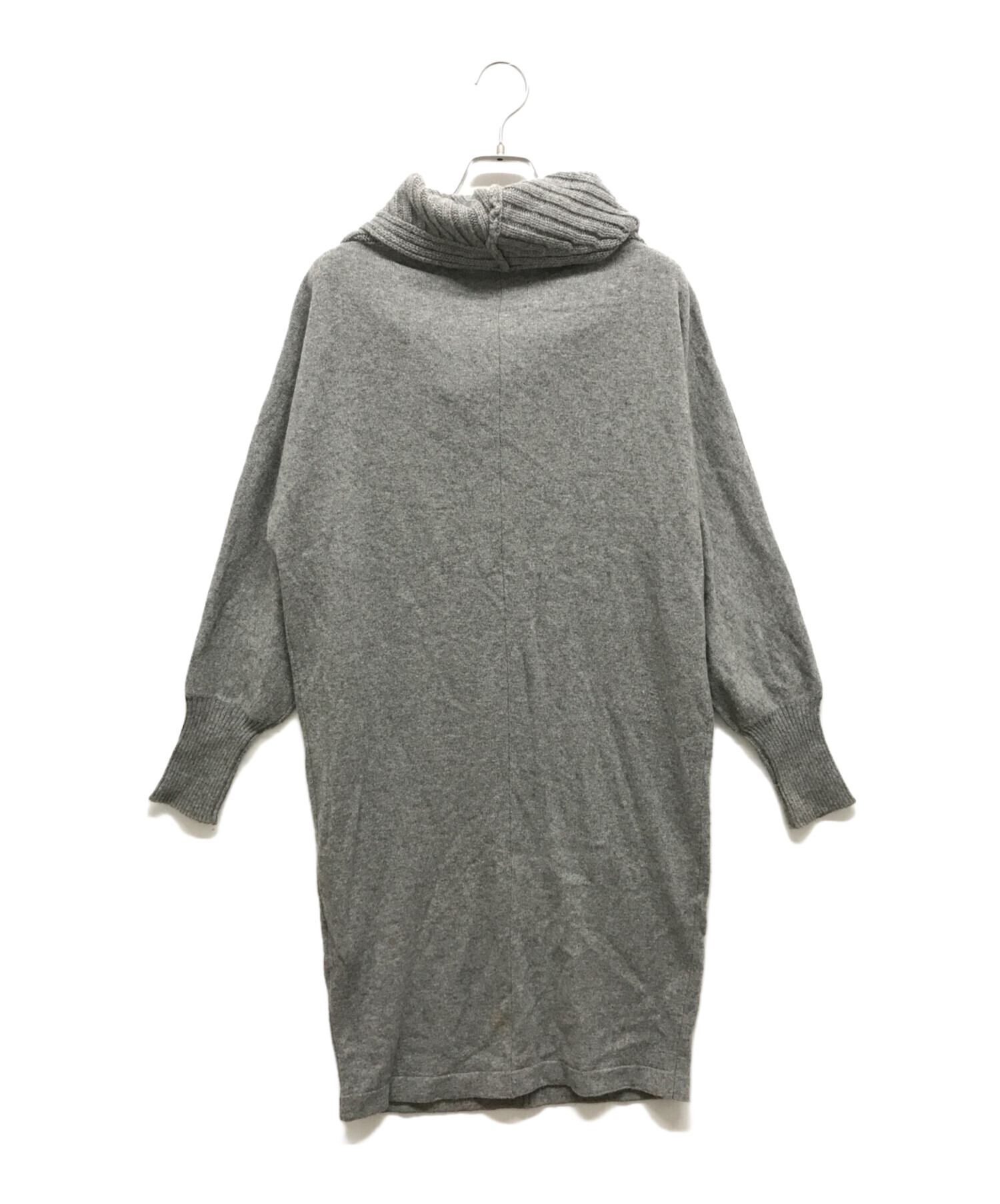 MAX MARA カシミヤ マックスマーラ ニット ワンピース Vネック 婦人