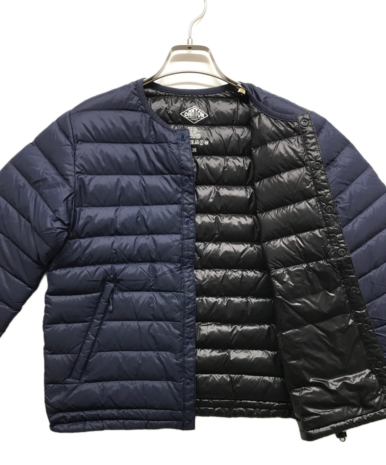 中古・古着通販】DANTON (ダントン) ライトダウンジャケット ネイビー